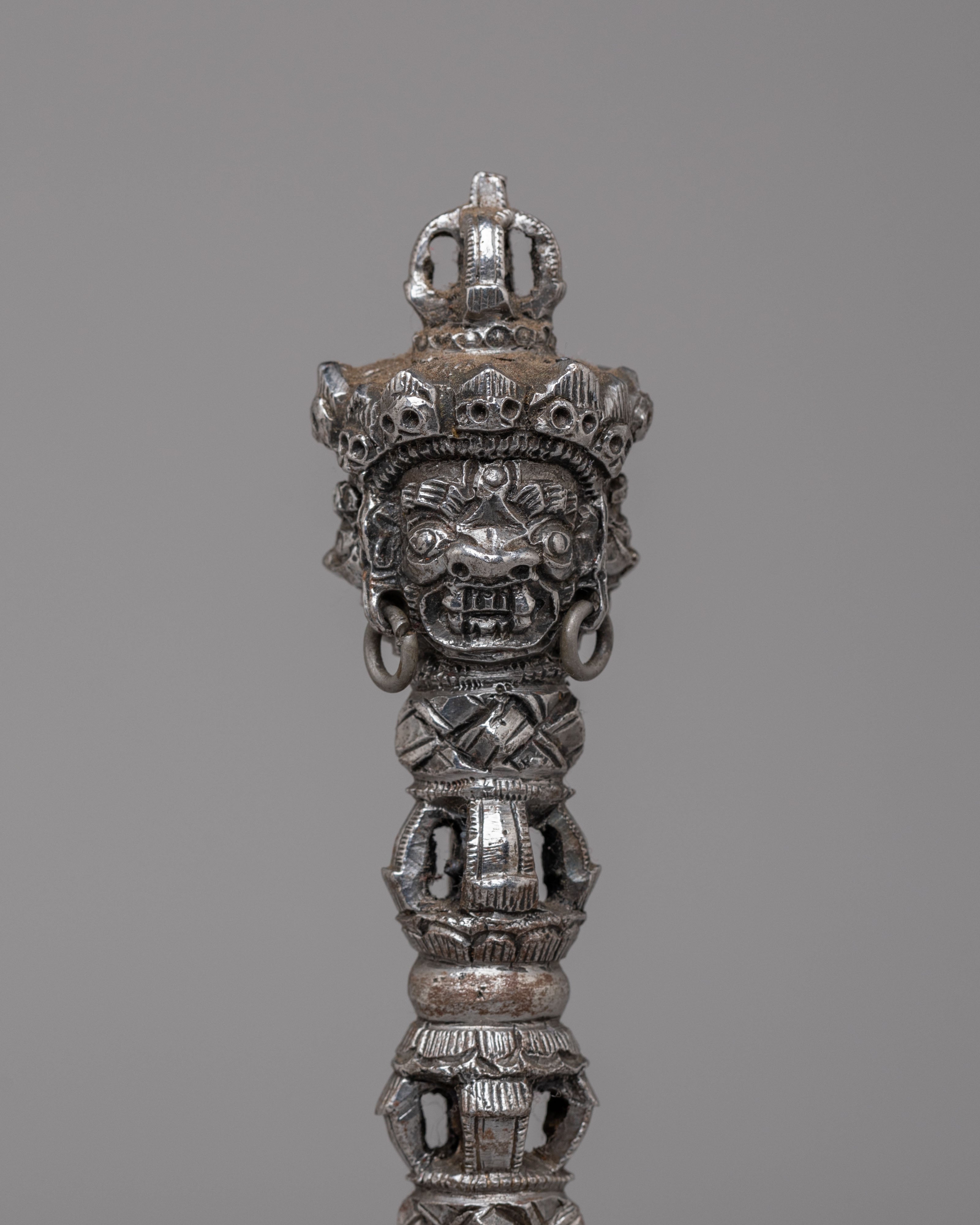Himalayan Buddhist Phurba | Ritual Dagger for Spiritual Ceremonies