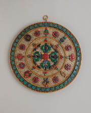 Double Vajra Wall Hanging for Altar  