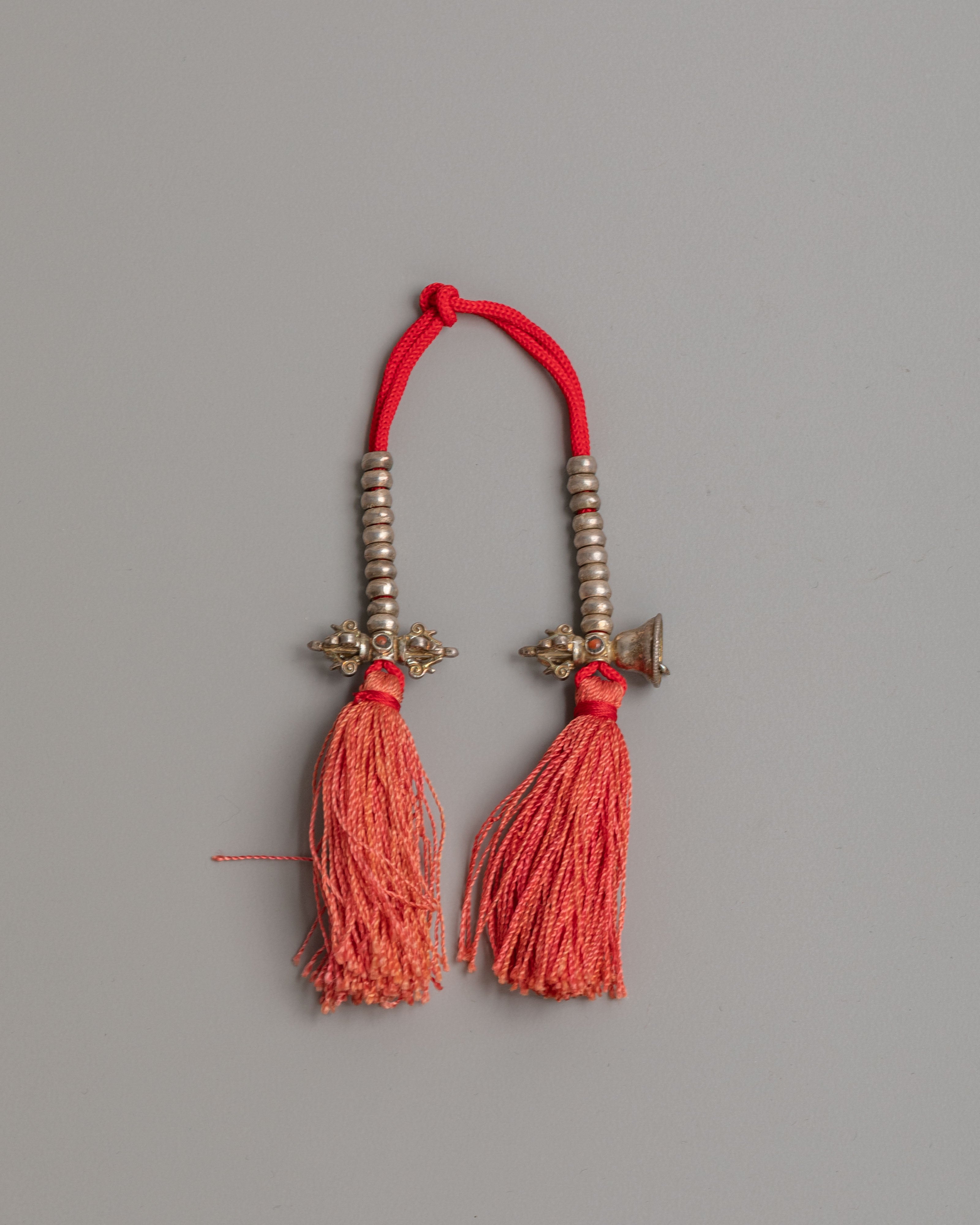 Traditional Buddhist Chupsel | Silver Tibetan Mala Counter