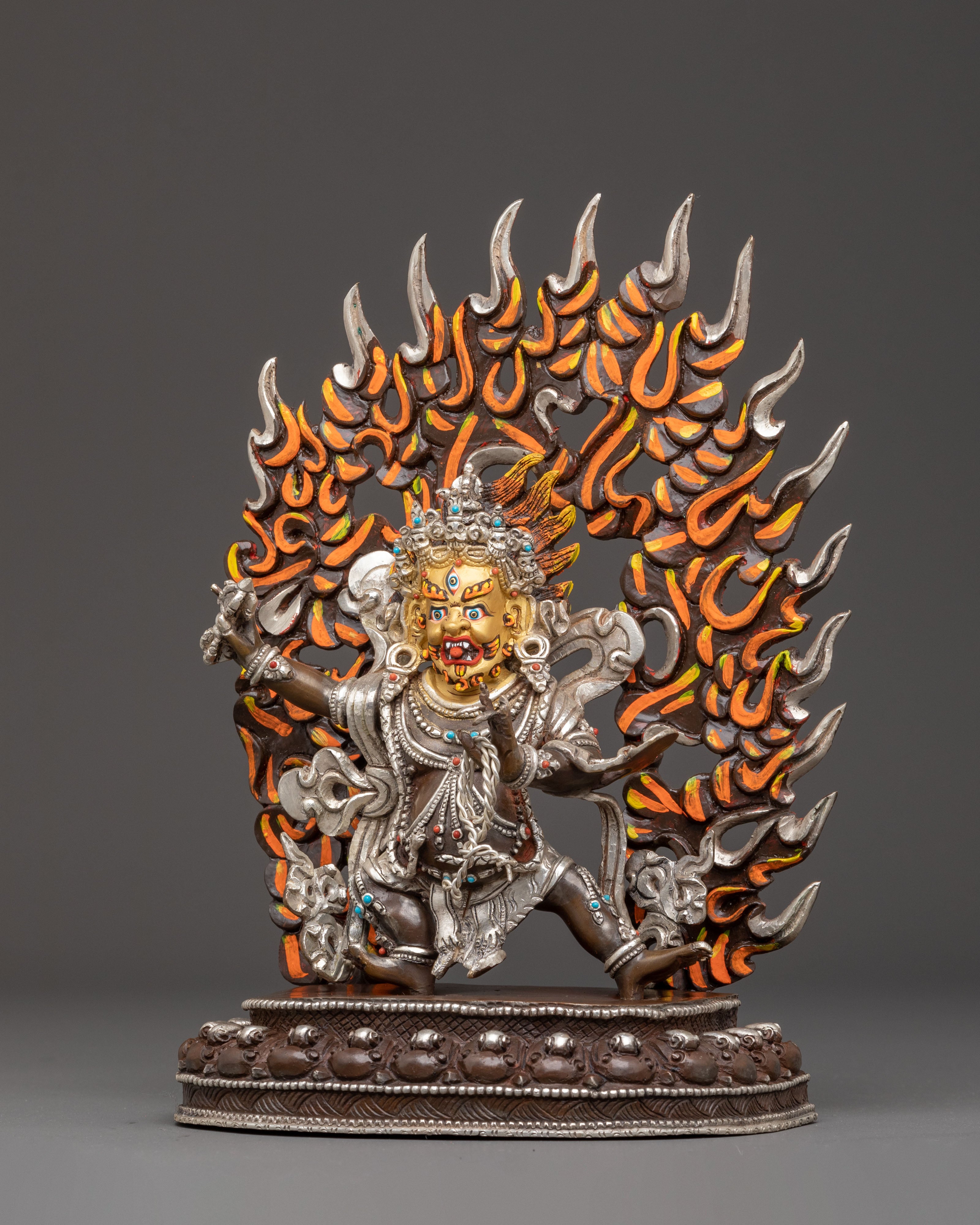 Vajrapani Spiritual Statue | Handcrafted Tibetan Buddha Figurine