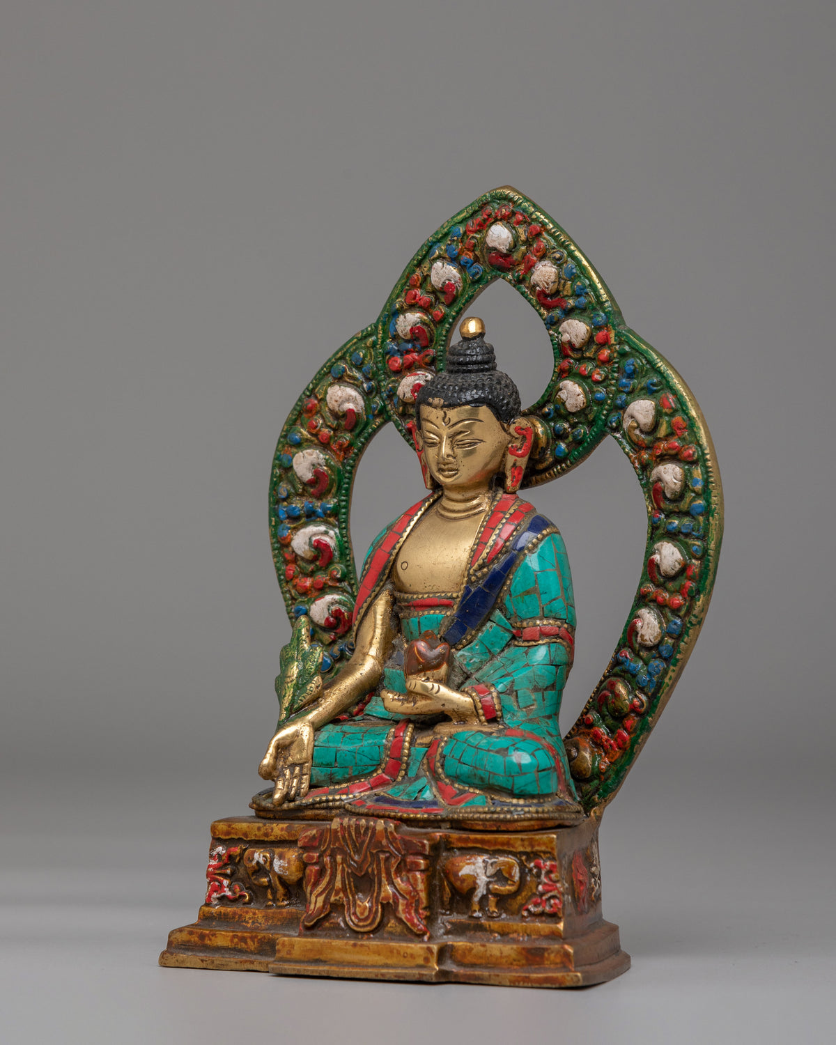 Spiritual Sangye Menla statue | Altar Meditation Home Decor