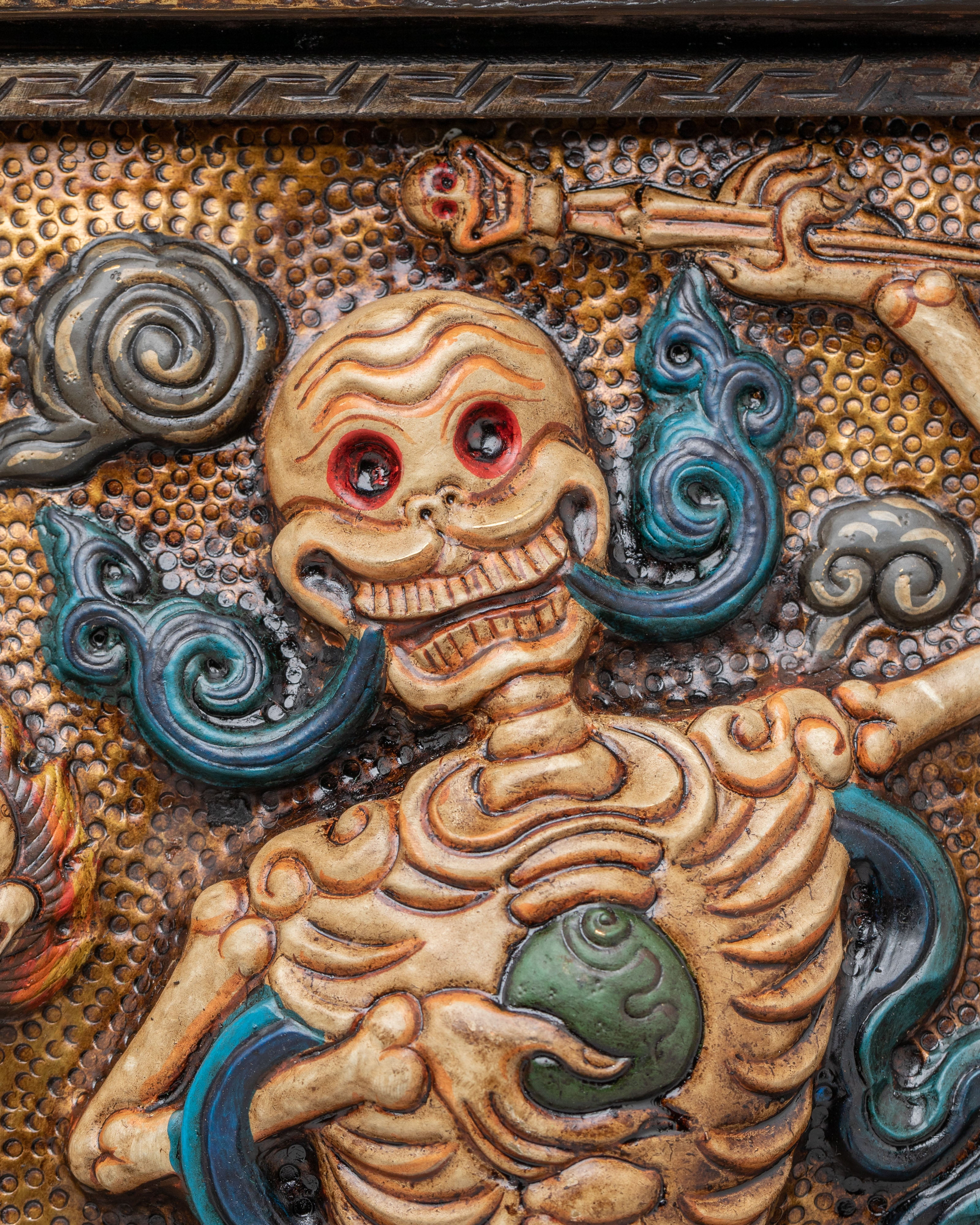 Buddhist Chittipati Wall Hanging | Himalayan Buddhist Art