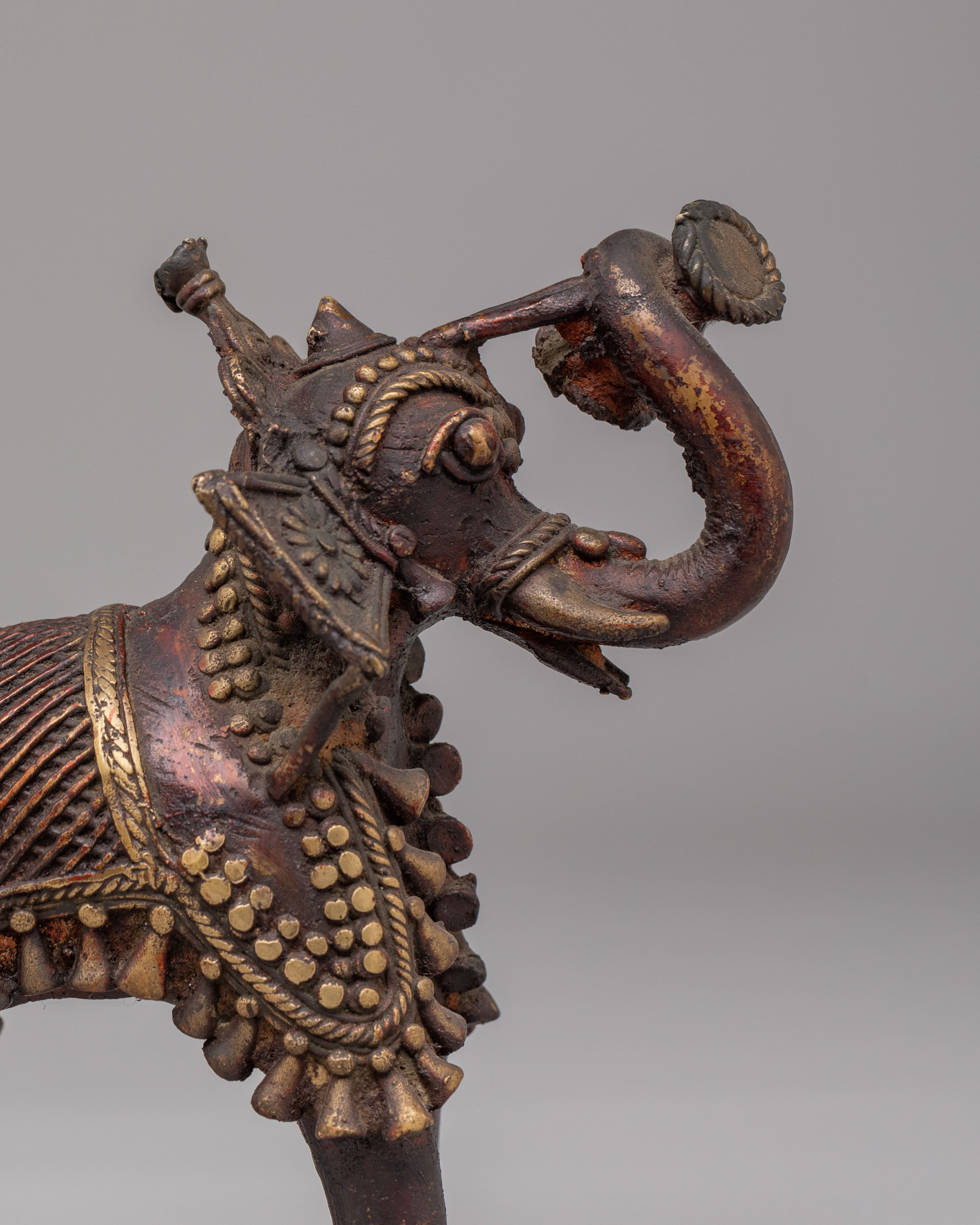 Decorative Elephant Sculpture | Perfect for Home Decor and Spiritual Spaces