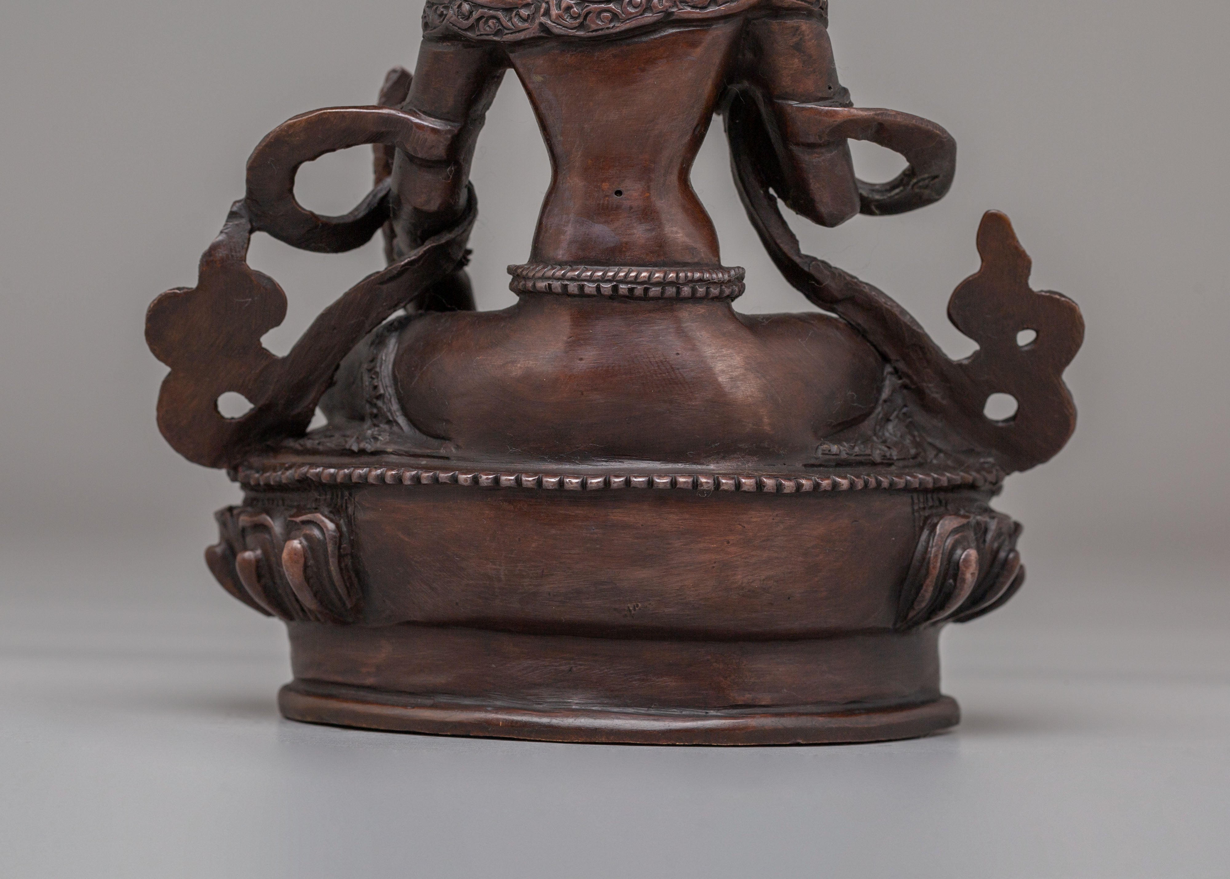 Handmade Kshitigarbha Bodhisattva Statue | Bodhisattva Artwork
