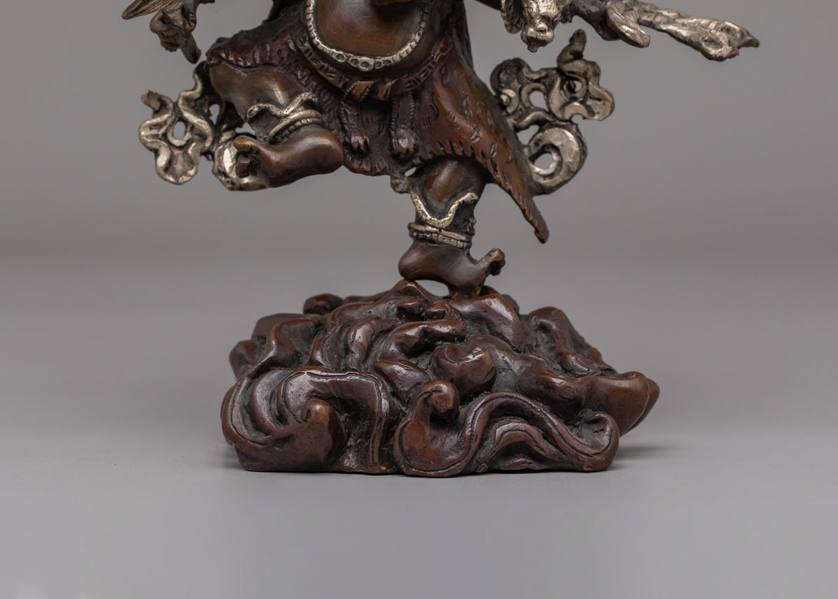 Uchusma Buddhist Protective Deity Statue | Tibetan Vajrayana Art