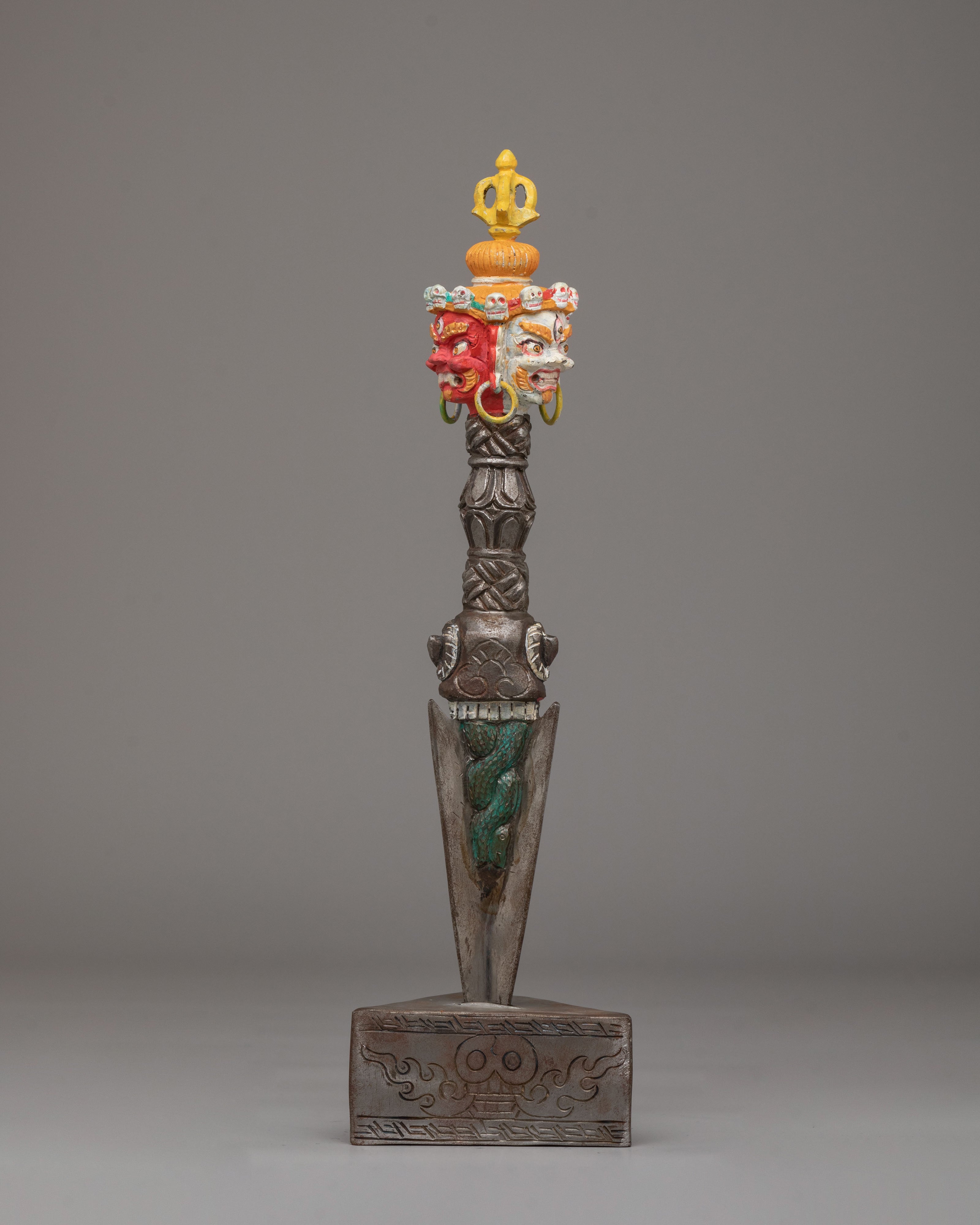 Sacred Phurba for Ritual | Tibetan Dagger for Spiritual Protection