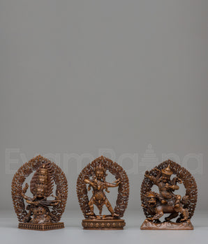 Three Nyingma Statue