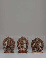 Three Nyingma Statue