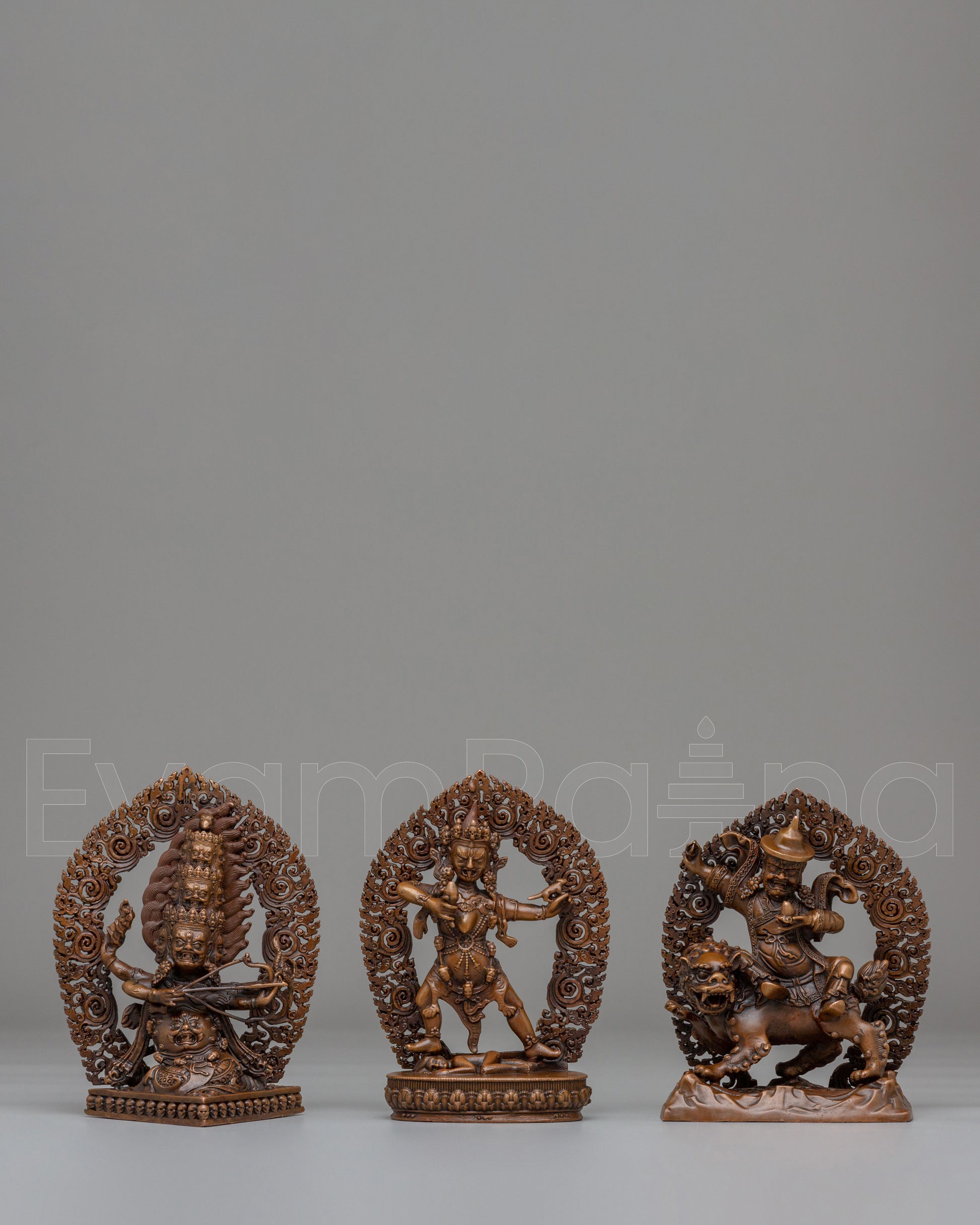 Three Nyingma Statue