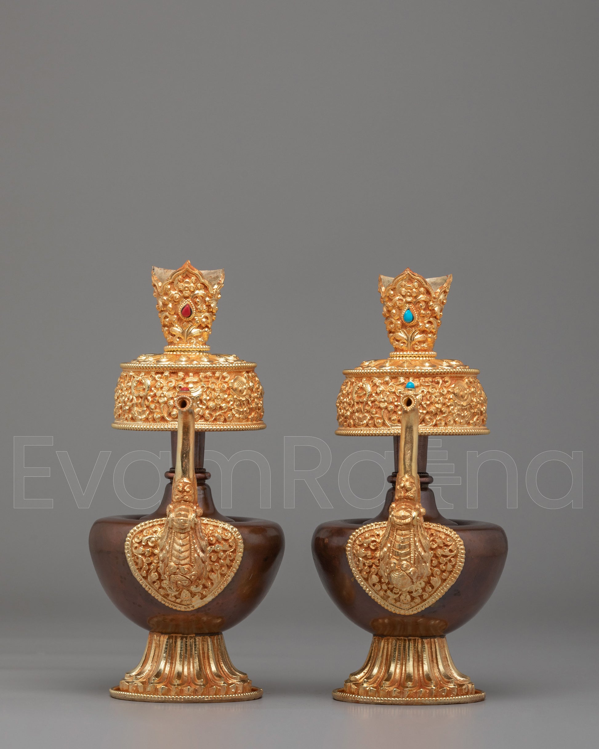 Handcrafted Tibetan Bhumba Offering Set