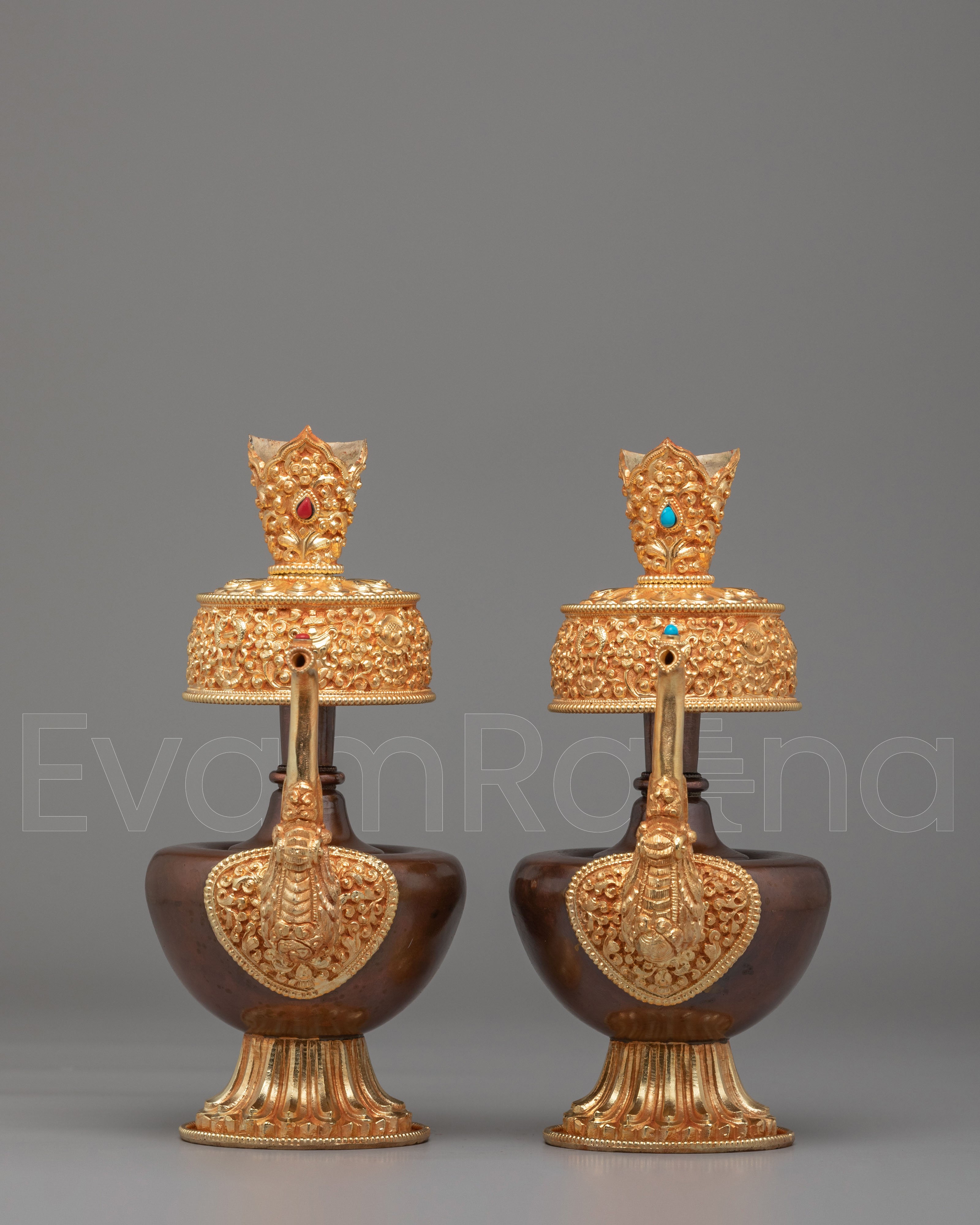 Handcrafted Tibetan Bhumba Offering Set