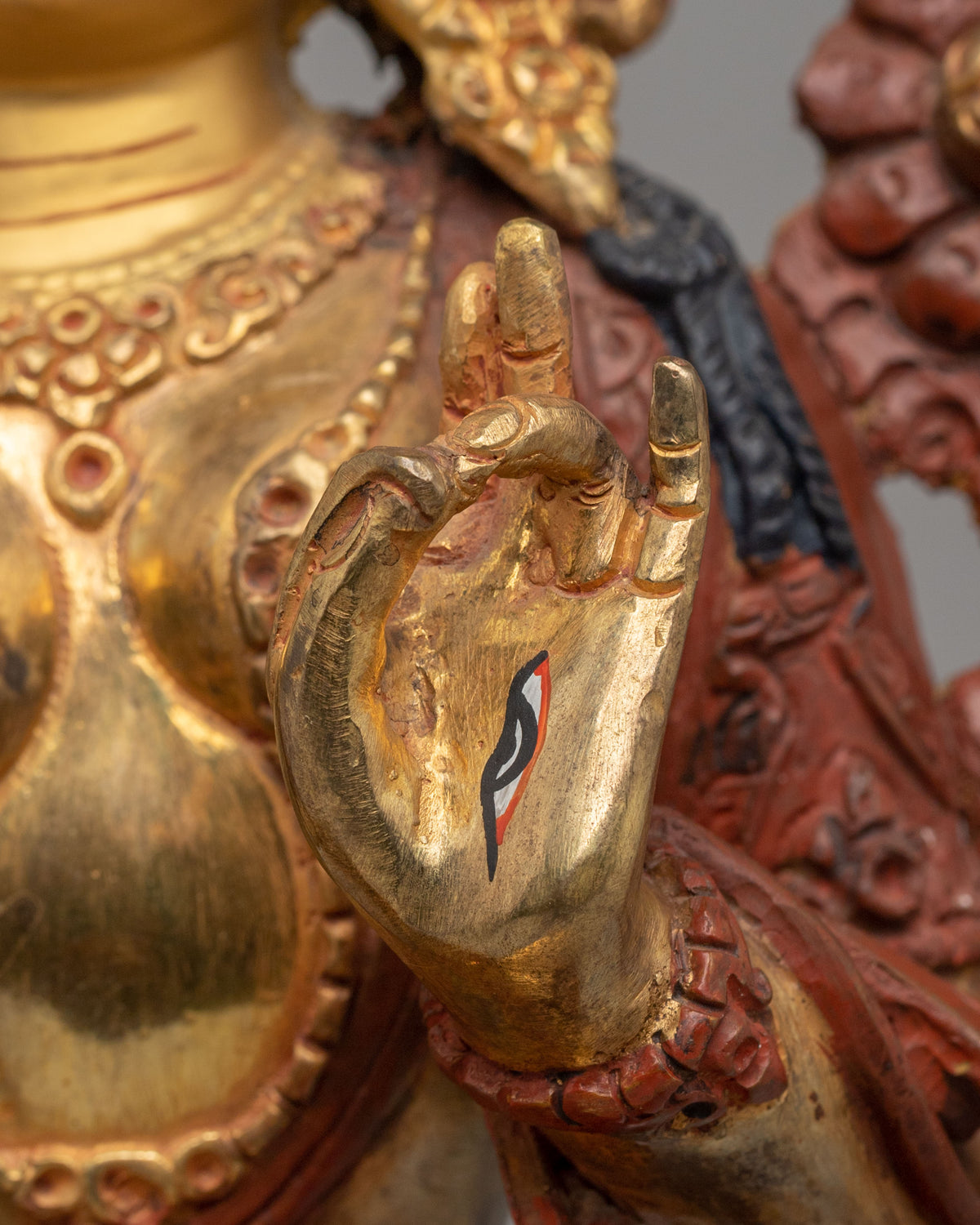 White Tara Seven Eyes Statue | Traditional Handcrafted Artwork