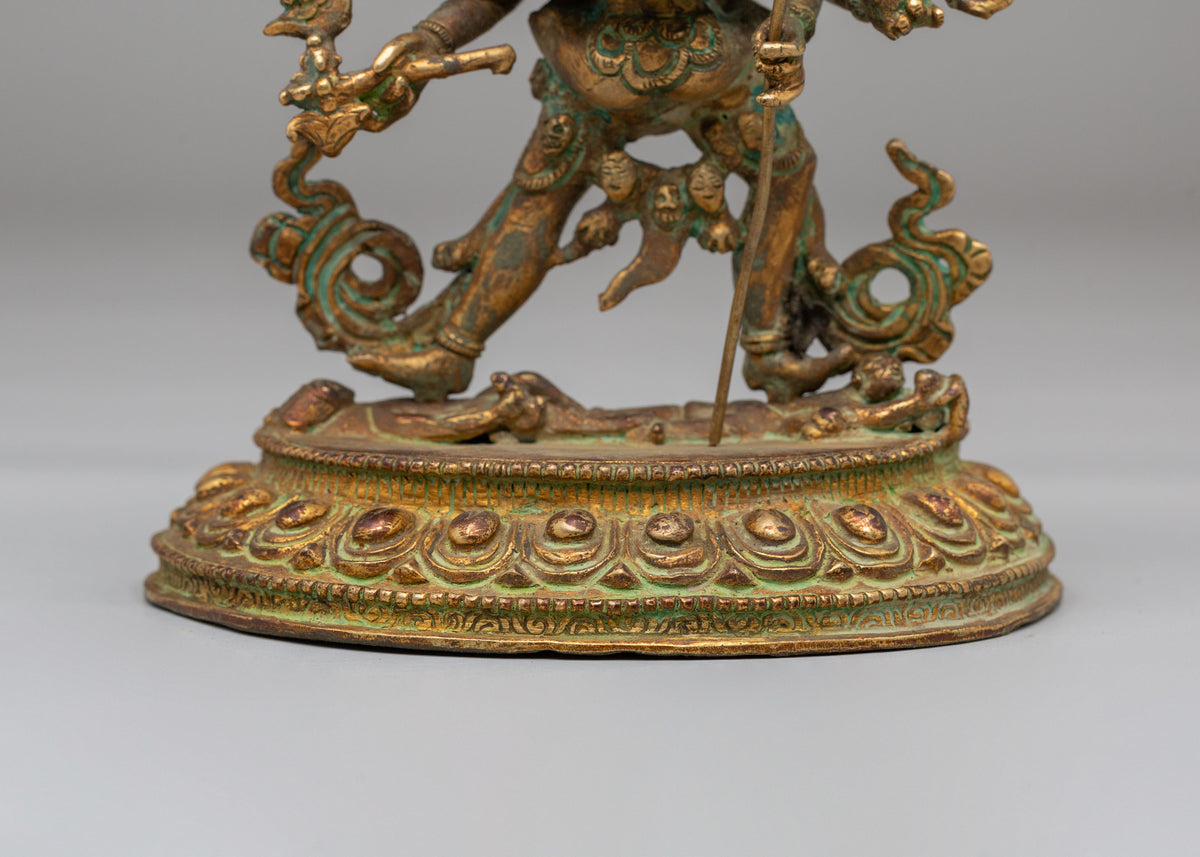 Handcrafted Chakrasamvara Figurine | Vajrayana Deity