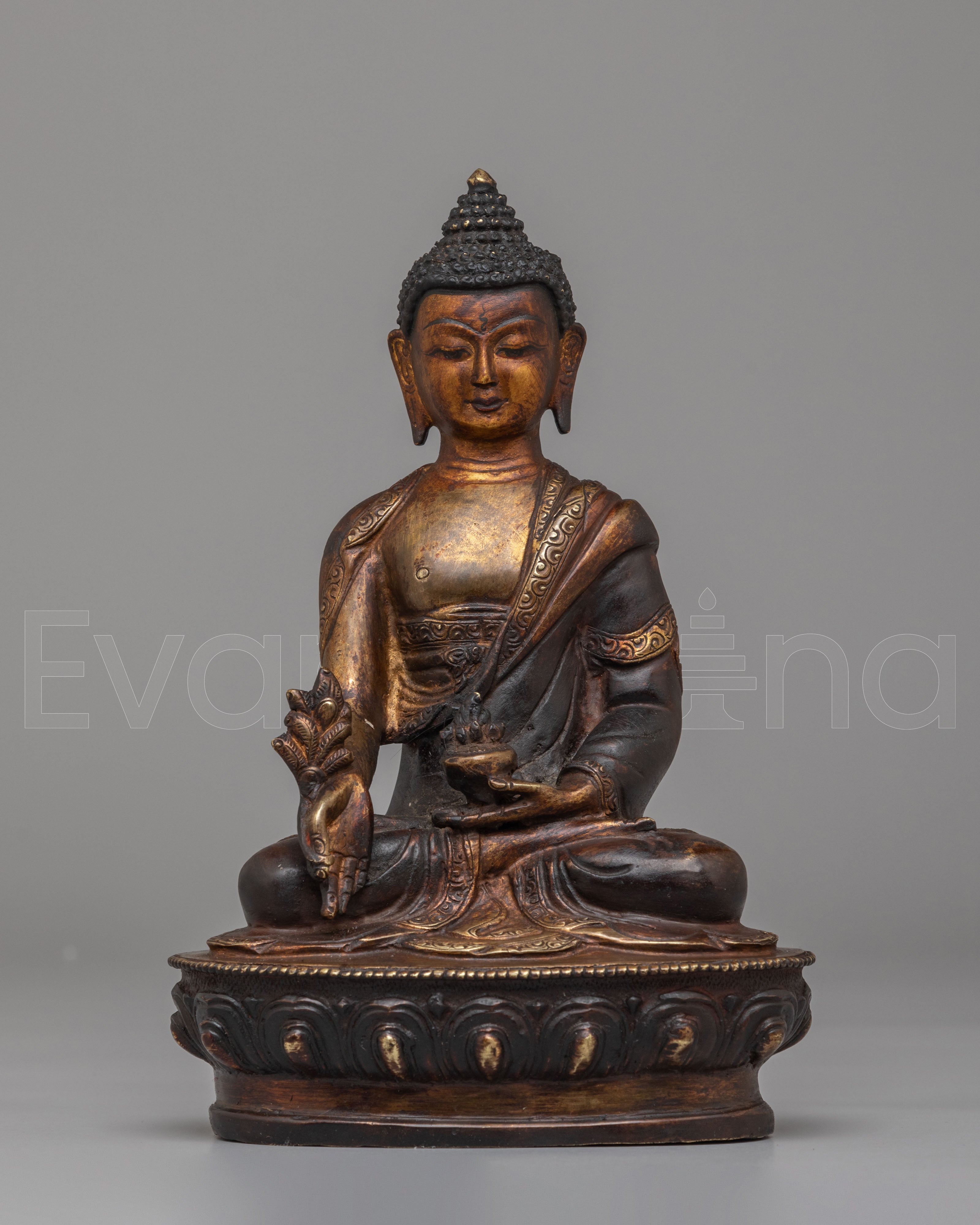 Medicine Buddha Statue for Altar