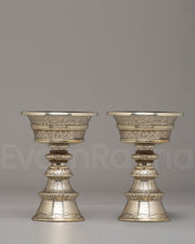 Traditional Meditation Butter Lamp Set