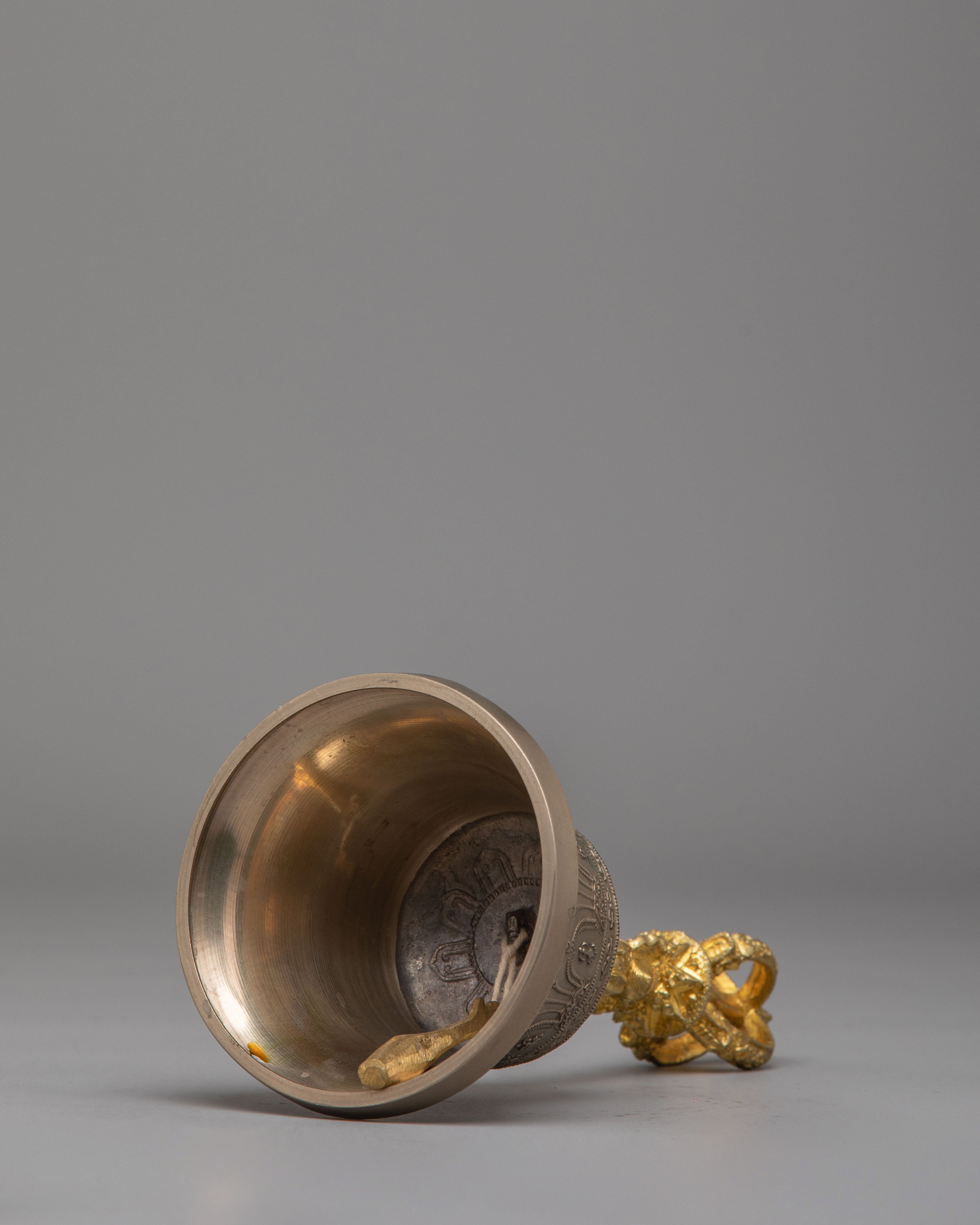 Buddhist Altar Vajra & Bell Set | Handcrafted Ritual Tools for Meditation