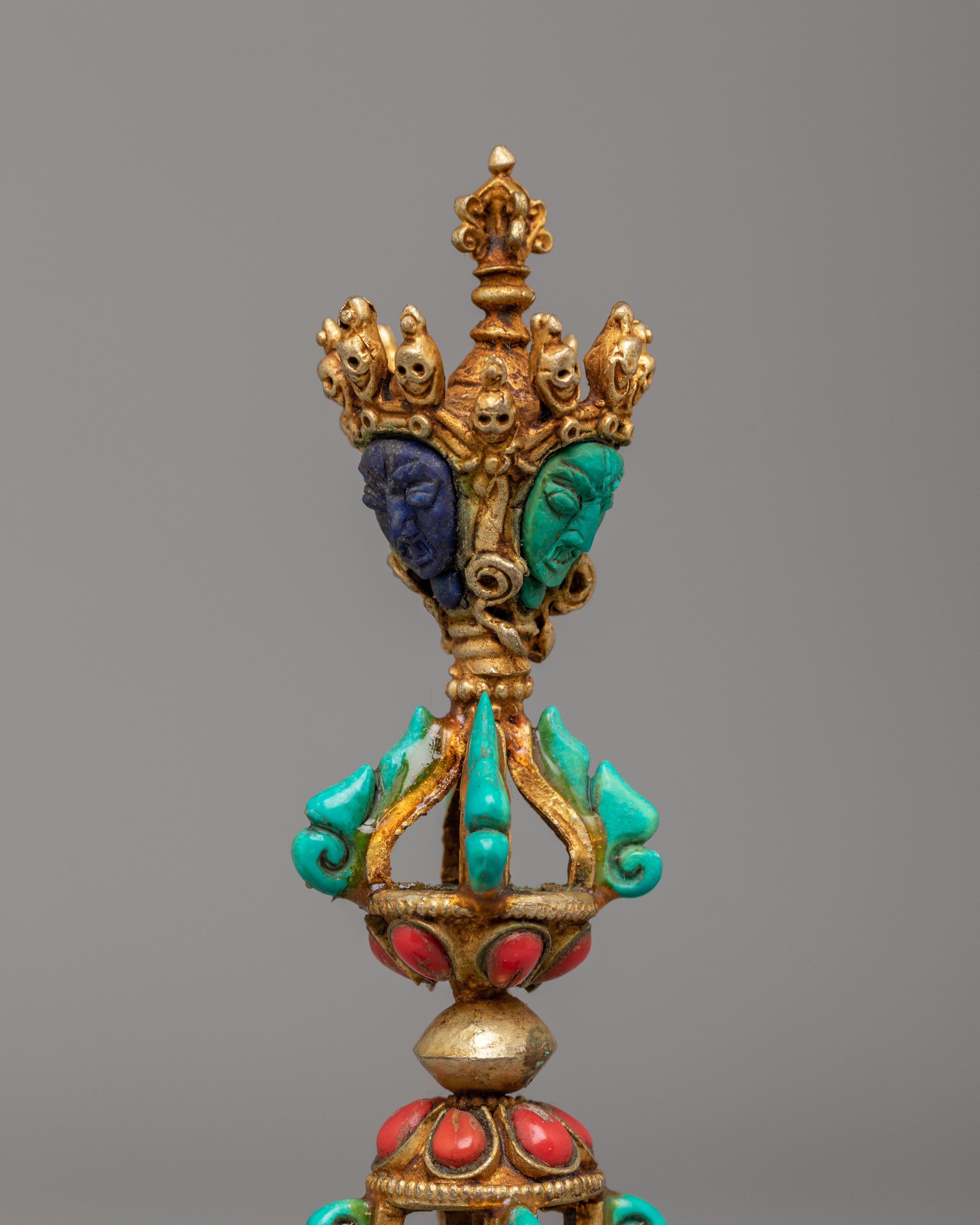 Himalayan Sacred Vajrayana Phurba | Buddhist Dagger for Altar Use