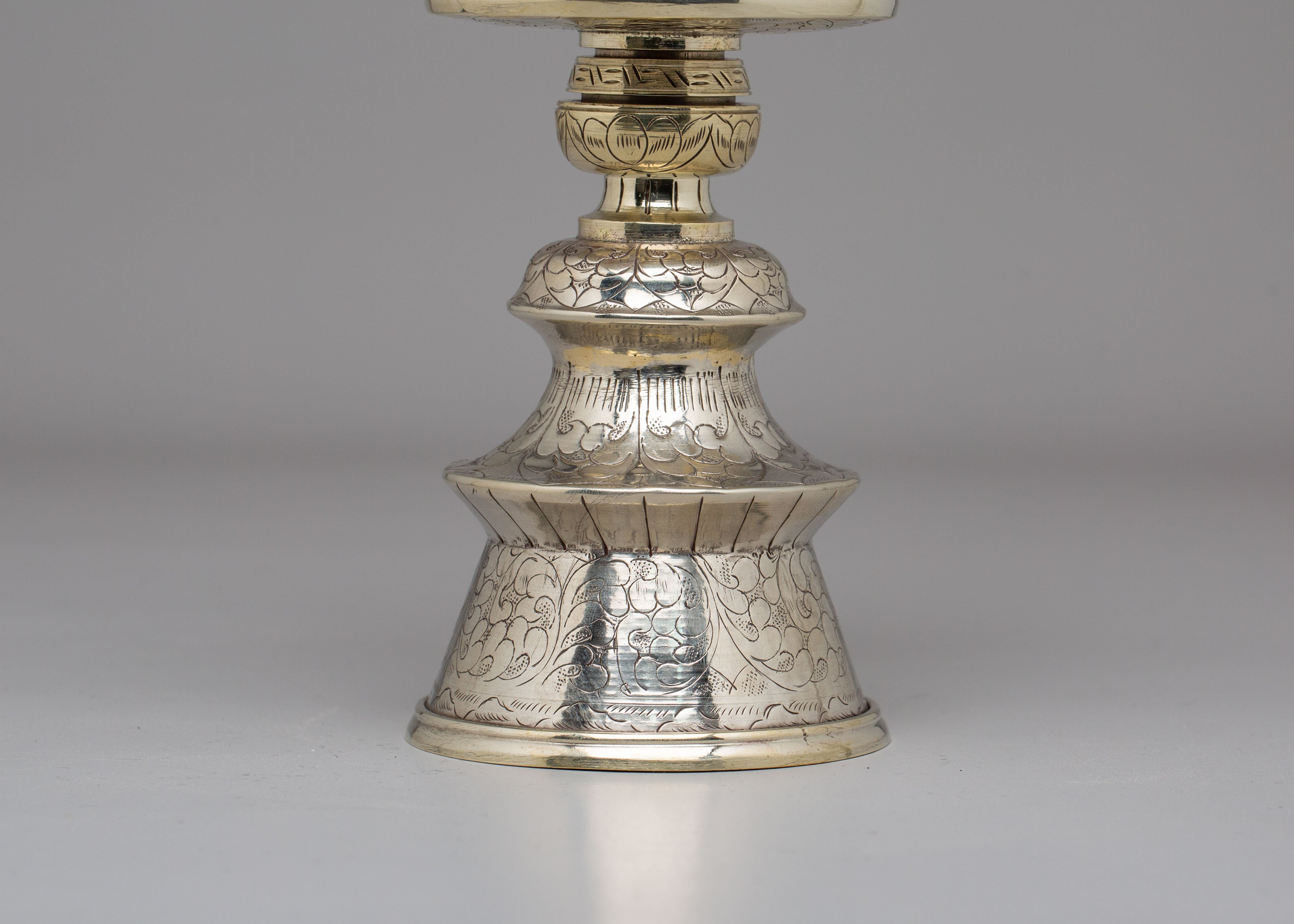 Handmade Himalayan Butter Lamp Set | Traditional Buddhist Light Offering