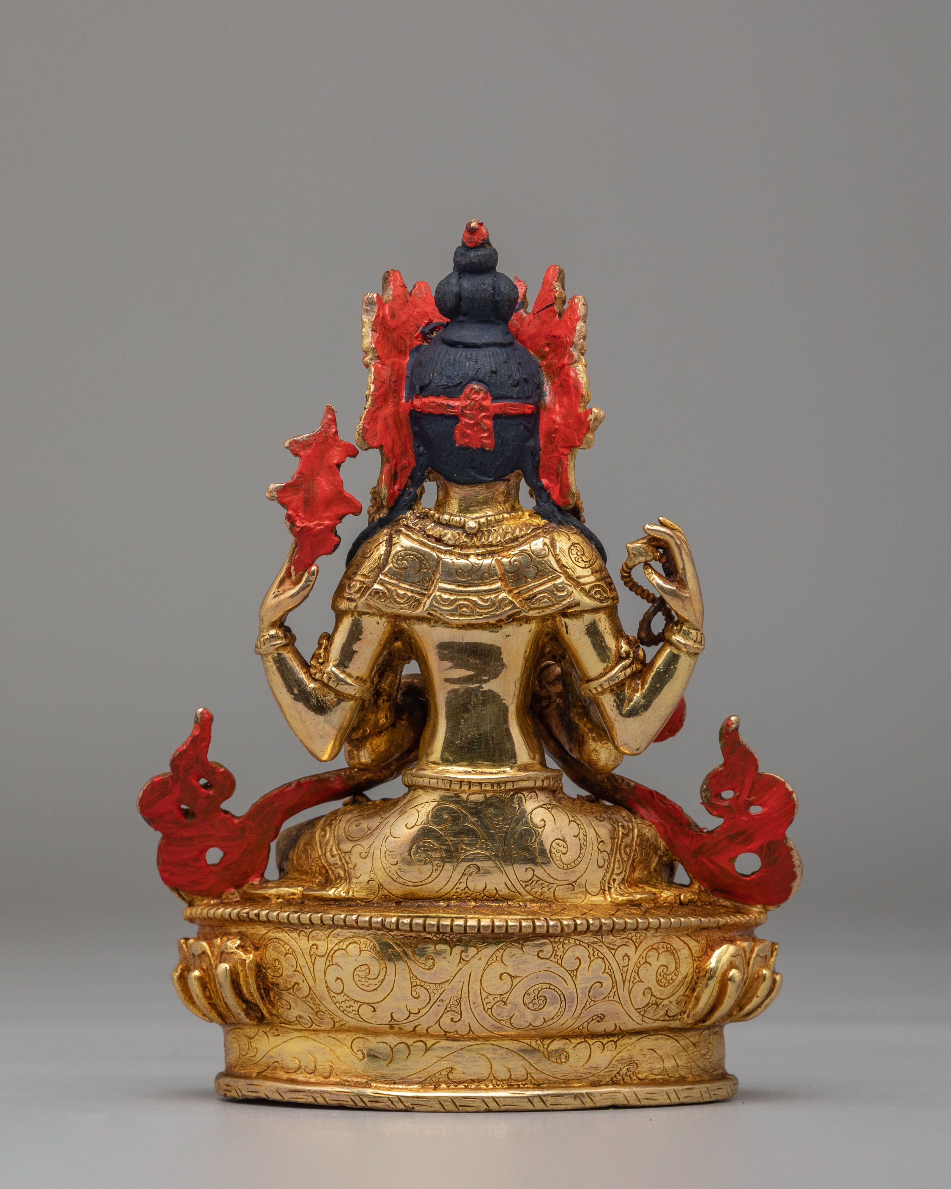 Avalokiteshvara Sculpture for Compassion | Meditation Altar Statue for Compassion