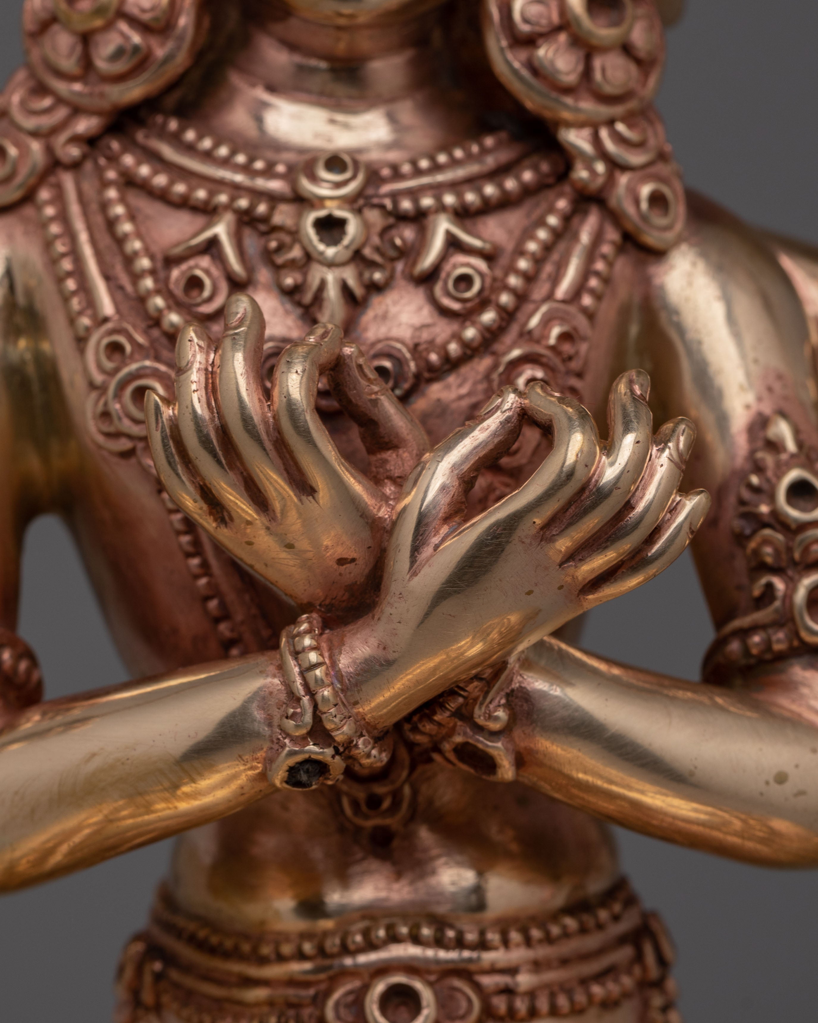 Tibetan Maha Manjushri Statue | Wisdom Deity