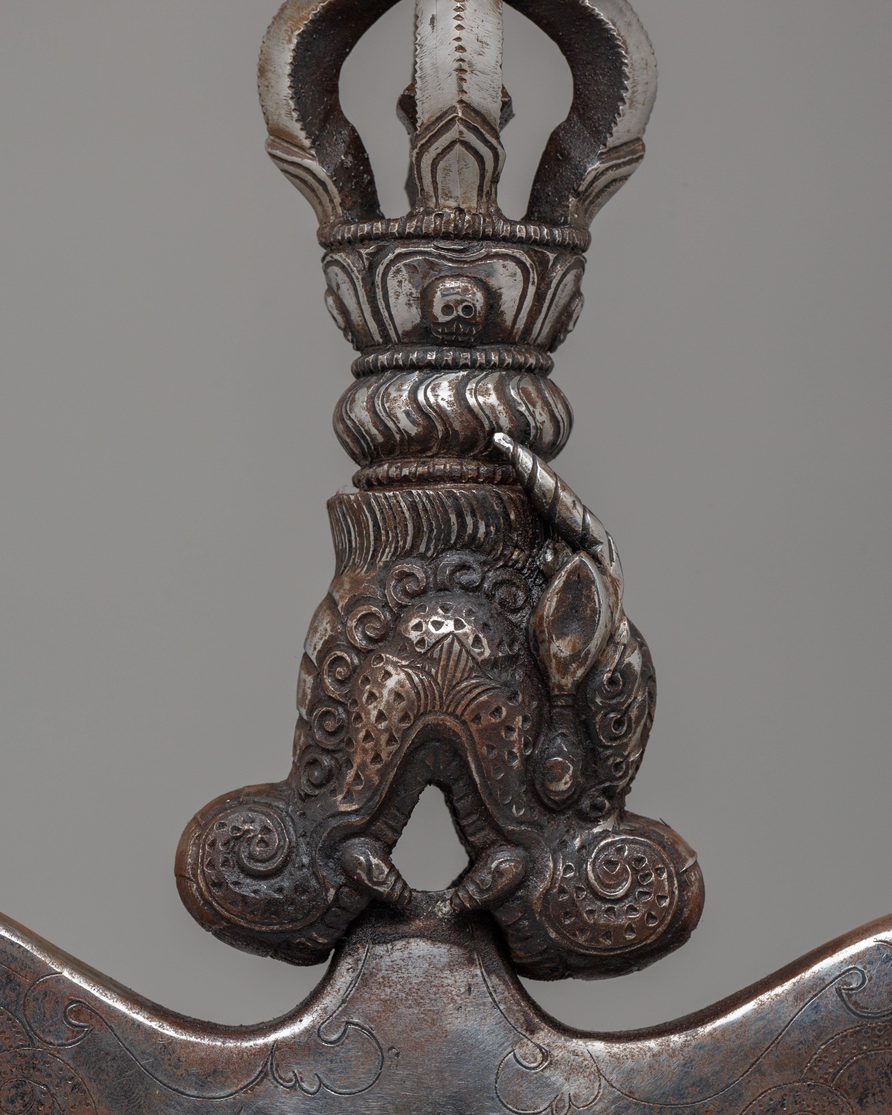 Handcrafted Sacred Kartika Knife | Ritual Knife for Spiritual Ceremonies