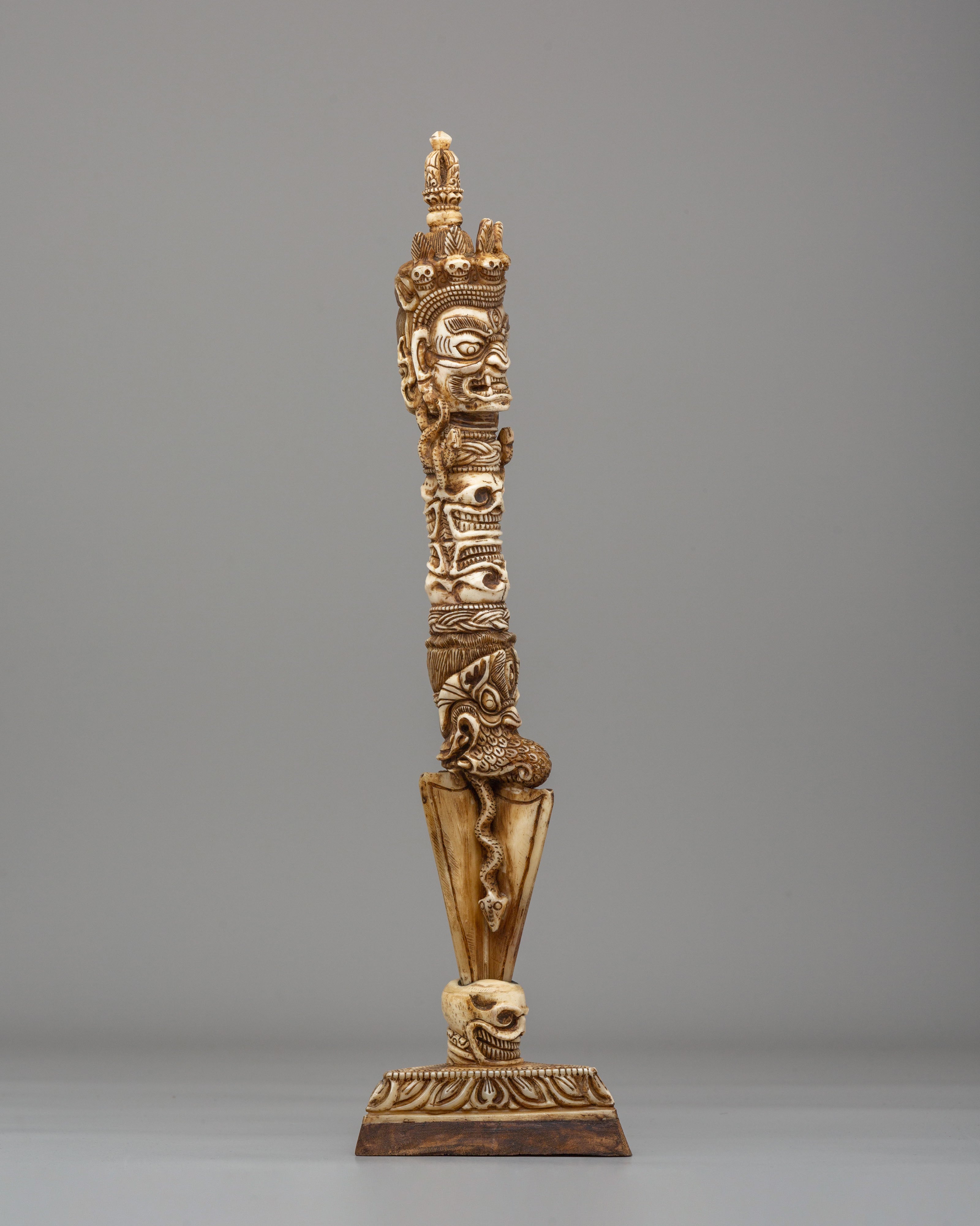 Traditional Vajrayana Ritual Phurba | Tibetan Ritual Dagger Artwork