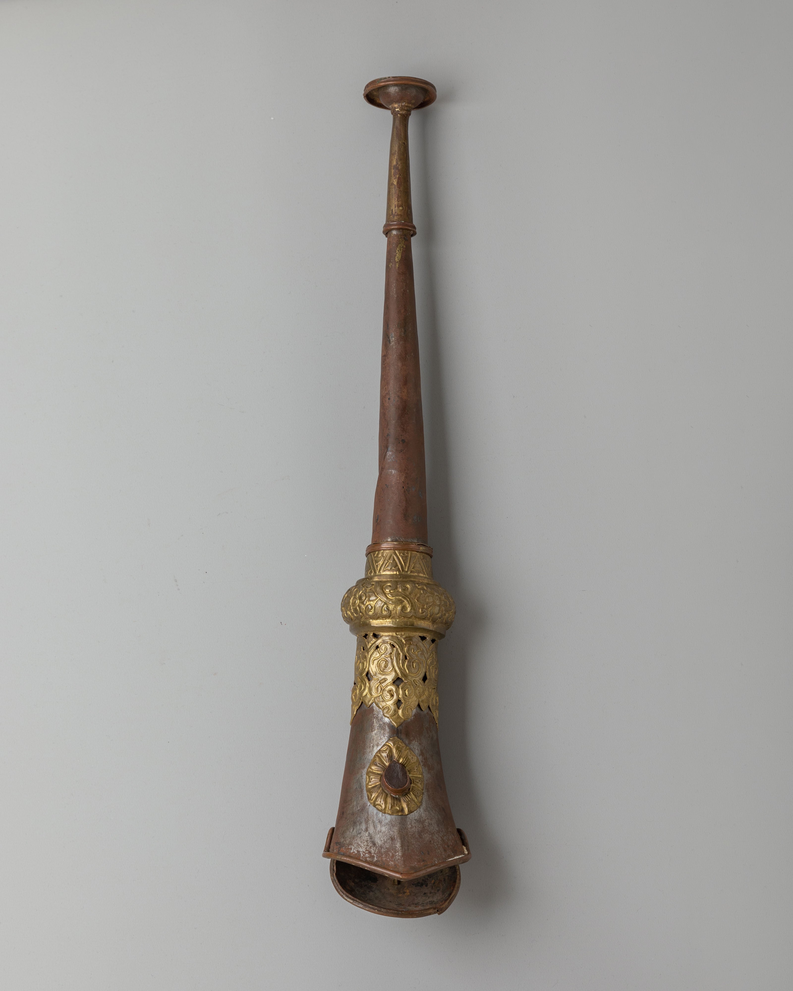 Kangling Set For Buddhist Ceremonies | Tibetan Ritual Trumpet