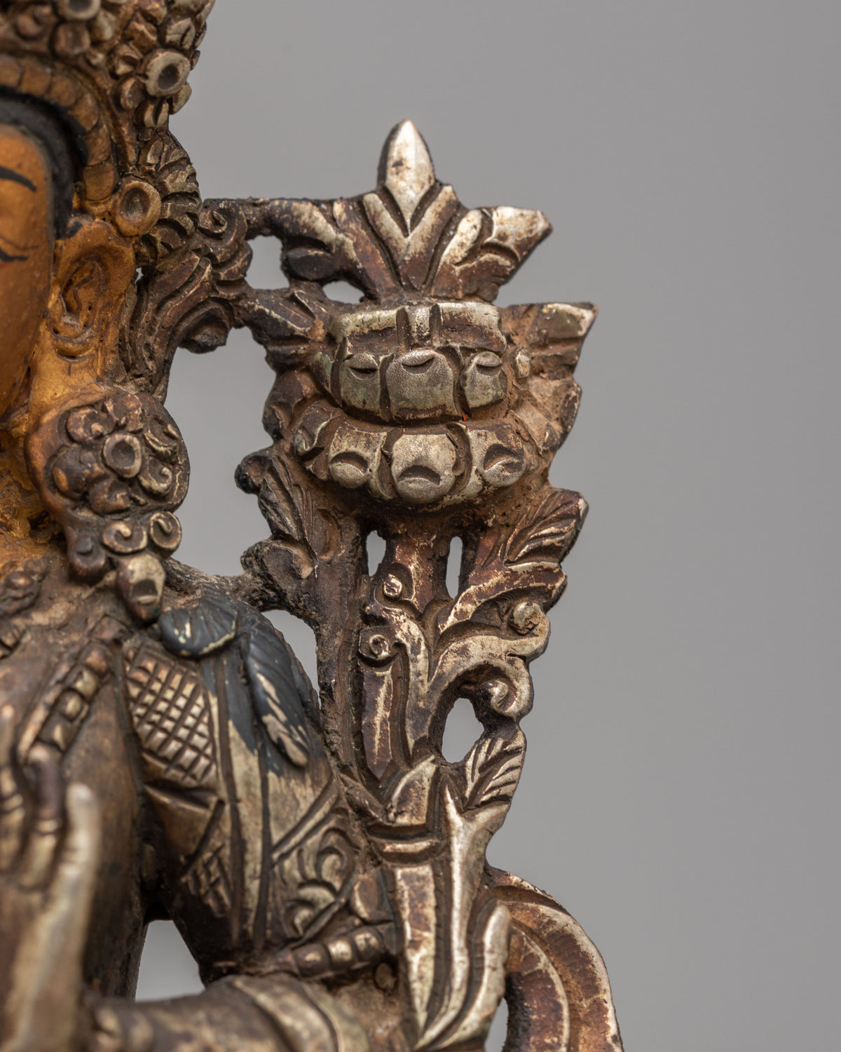 Manjushri Wisdom Sculpture | Buddhist Deity Statue for Clarity