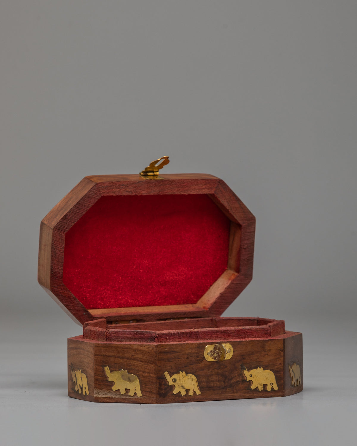 Traditional Wooden Treasure Box | Handcrafted Himalayan Storage Box