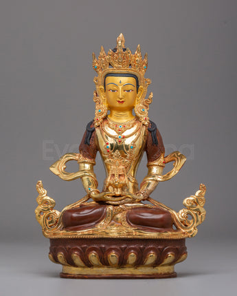 Tibetan Handmade Sculpture of Amitayus