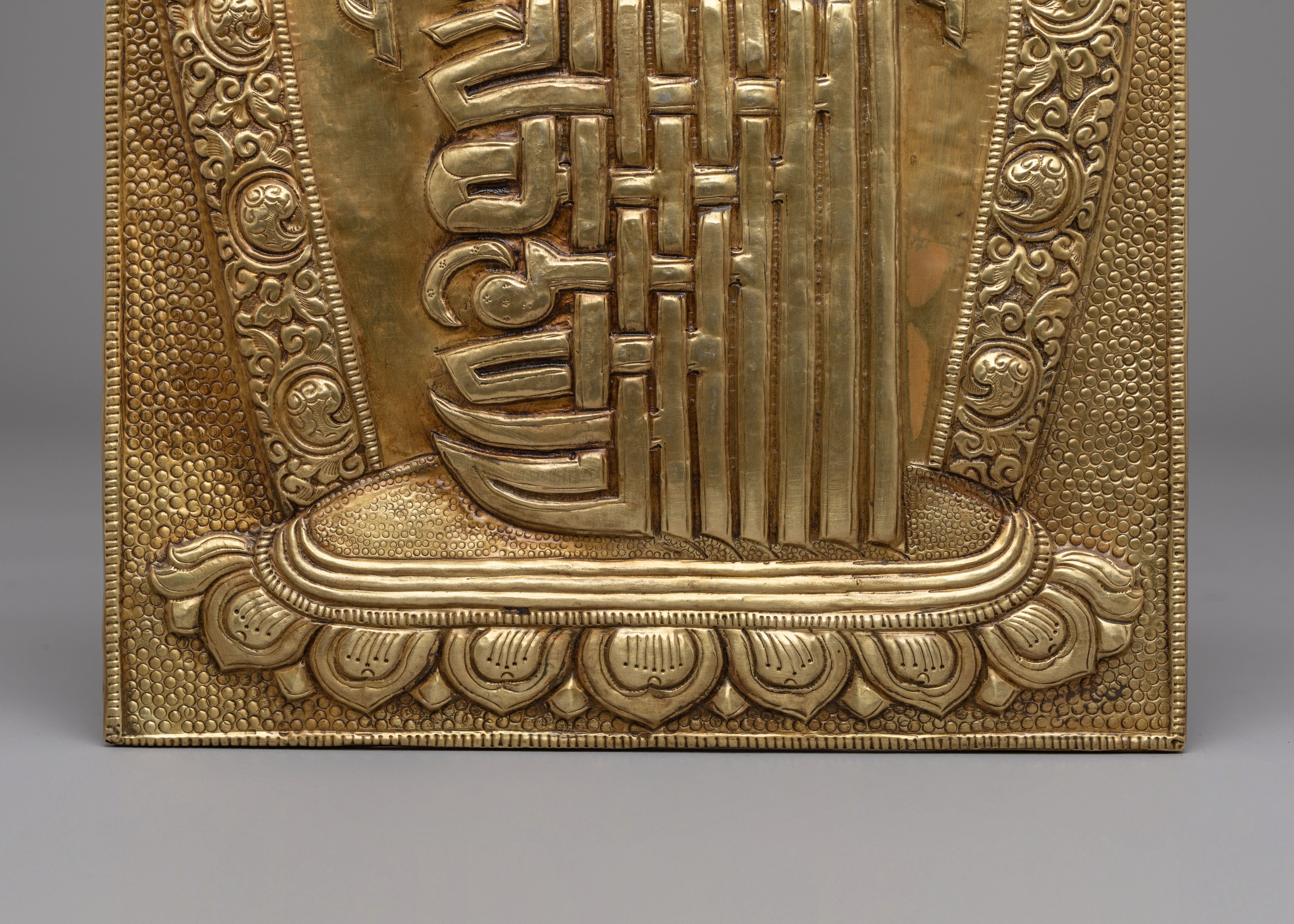 Buddhist Altar Kalachakra Wall Hanging | Sacred Tibetan Art