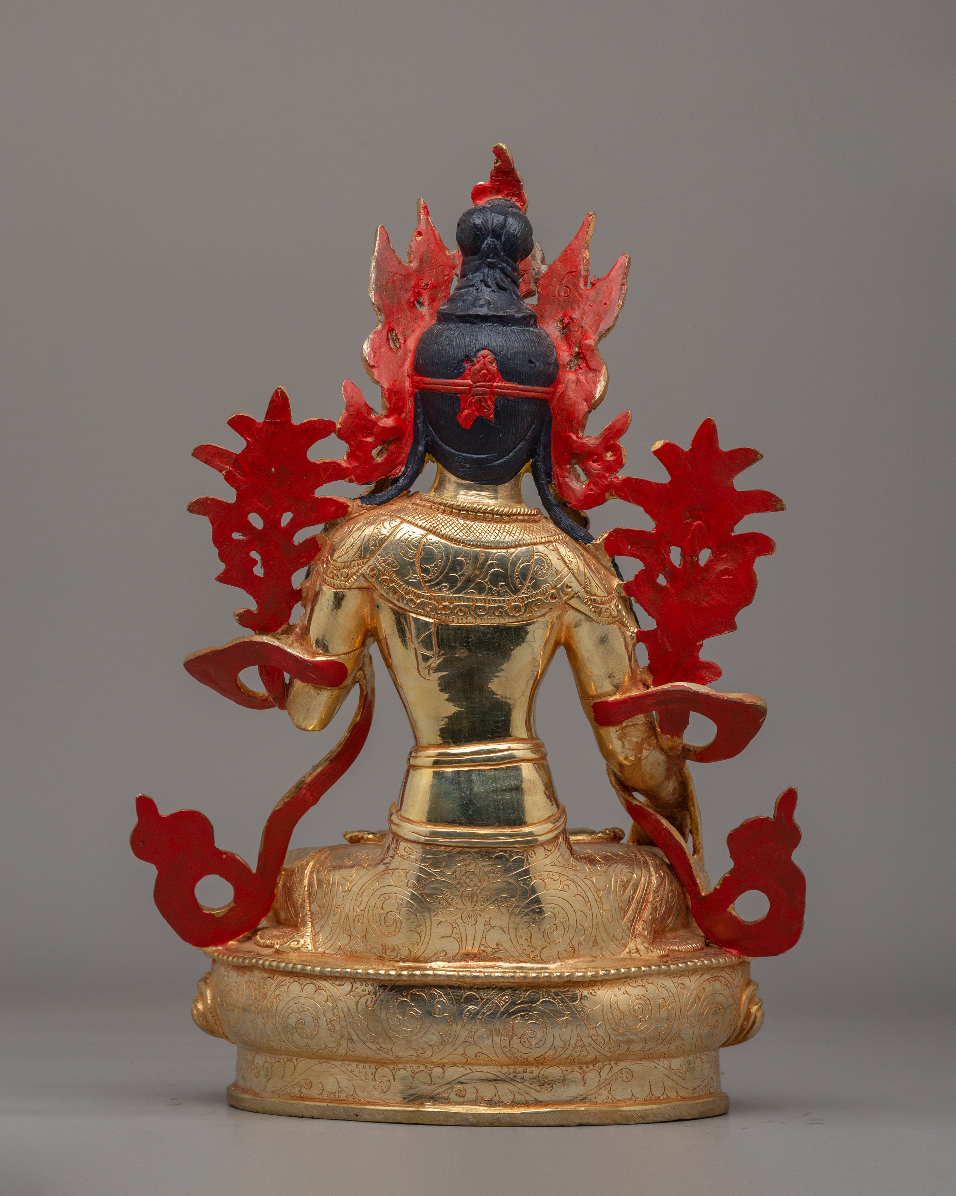 Traditional White Tara Sculpture | A Symbol of Healing and Compassion