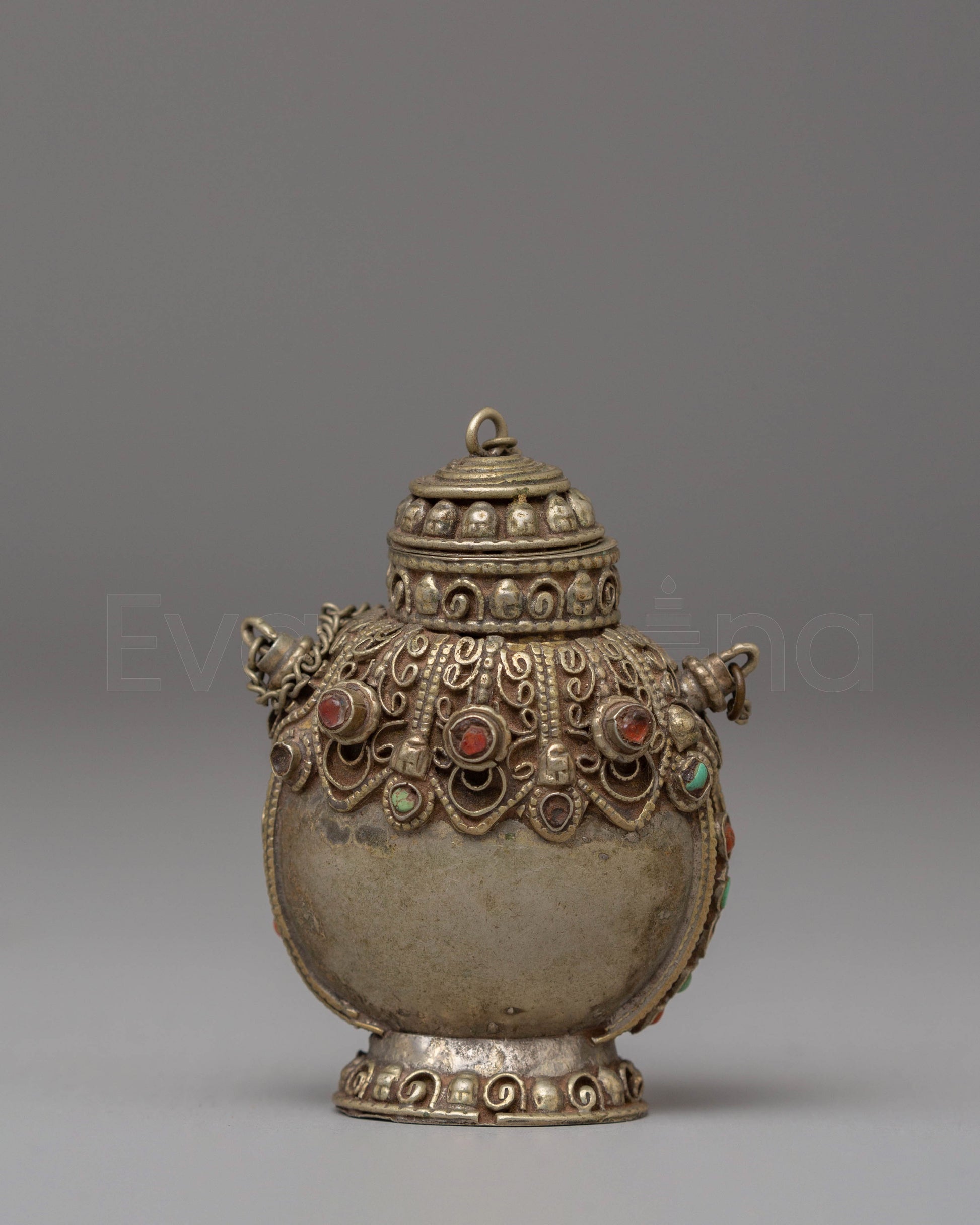 Copper Snuff Pot