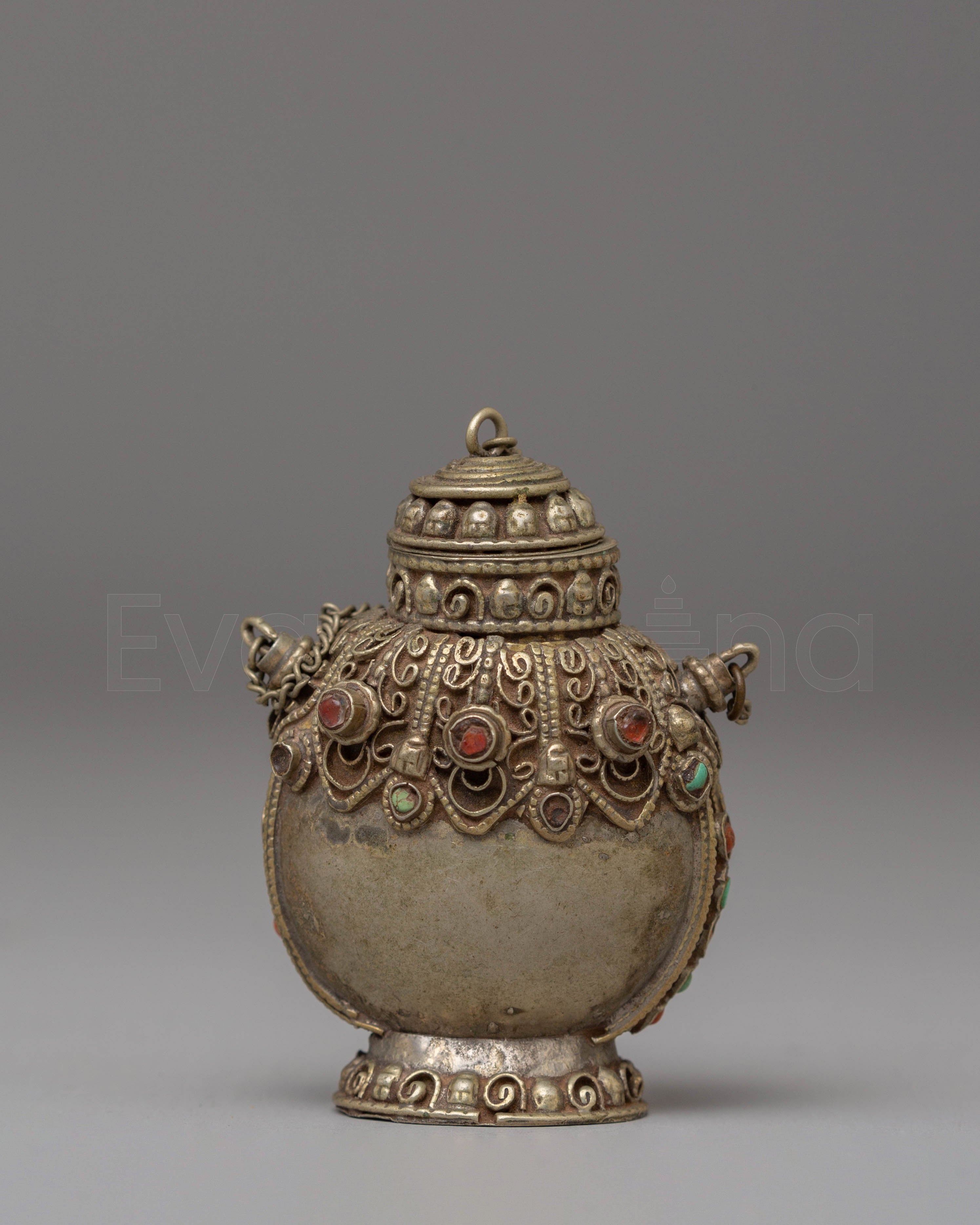 Copper Snuff Pot