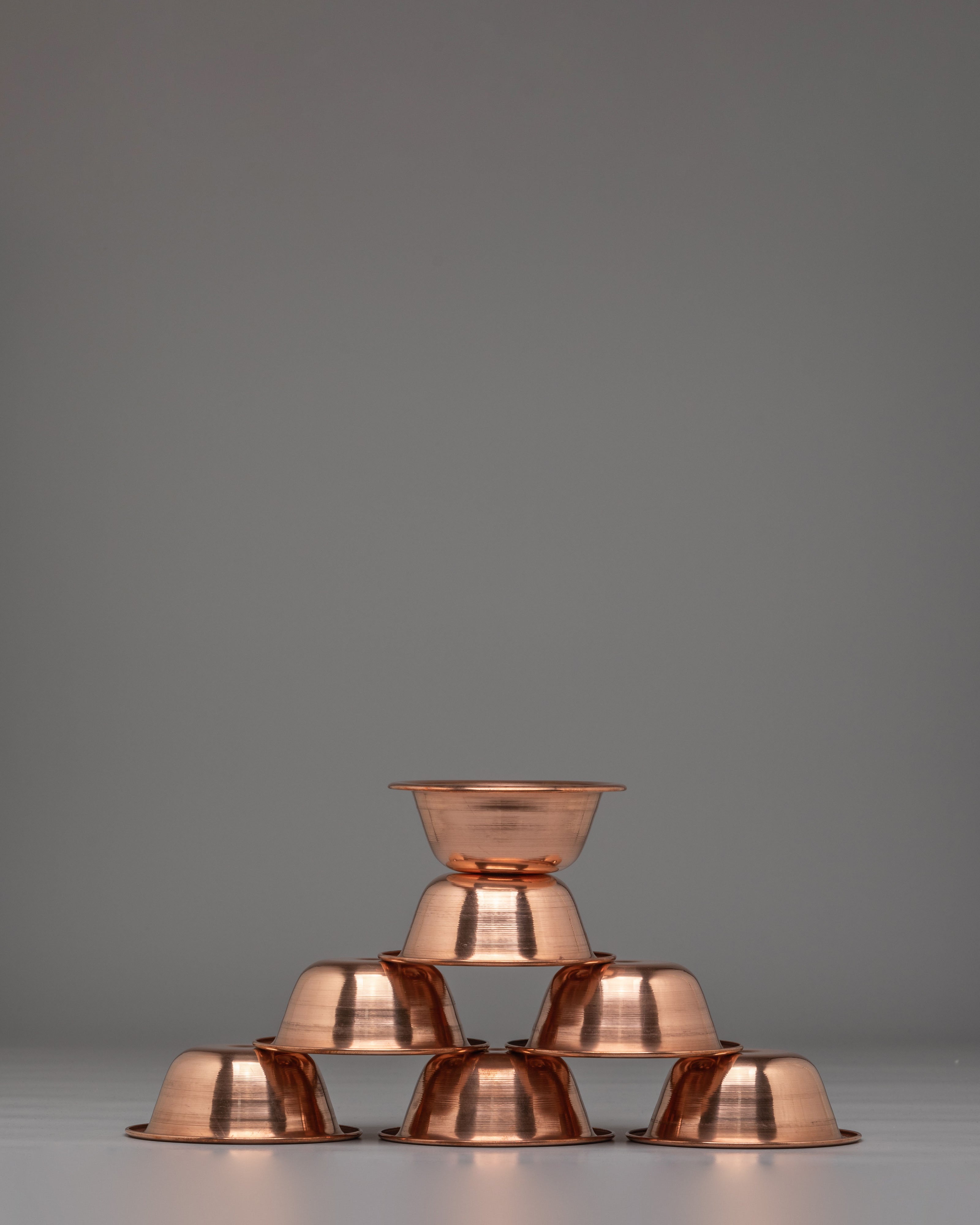 Buddhist Altar Offering Bowl Set | Tibetan Ritual Bowls for Meditation & Prayer