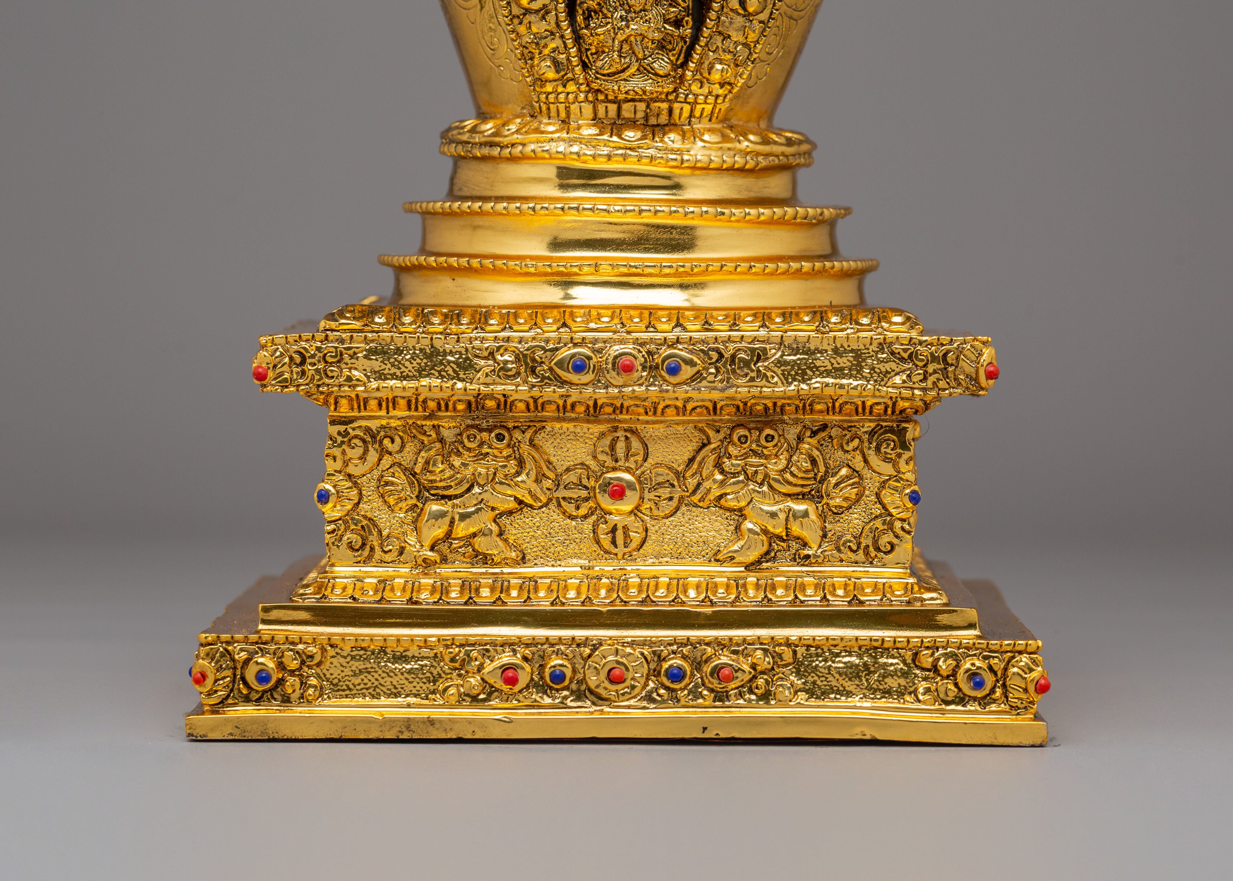 Spiritual Namgyal Chorten Stupa | Tibetan Copper Stupa for Spiritual Practice