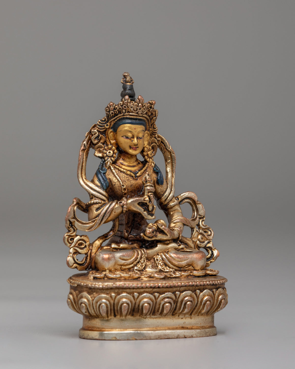 Vajrasattva Buddha of Purification Statue | Spiritual Tibetan Artwork
