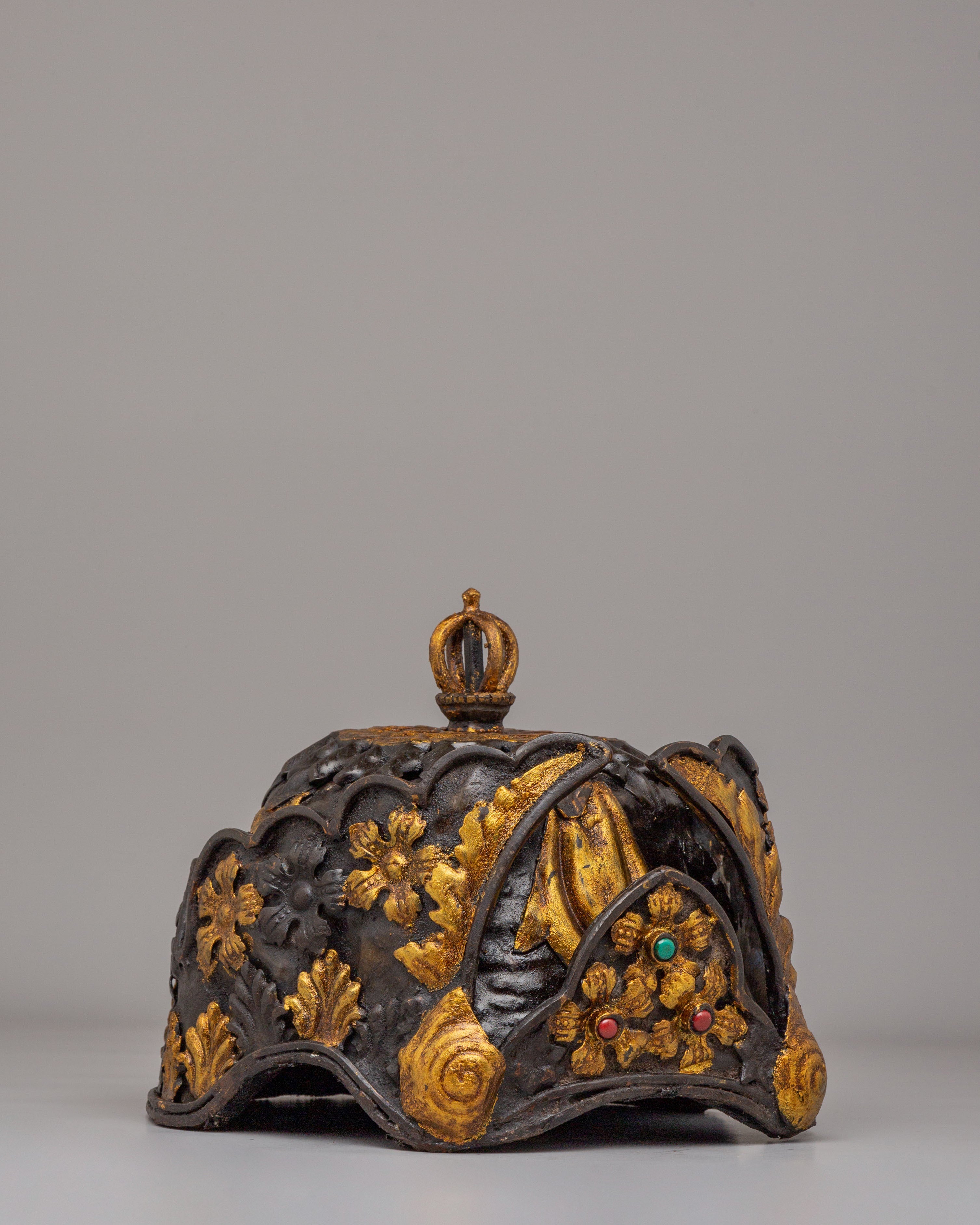 Handcrafted Ritual Crown | Tibetan Buddhist Art