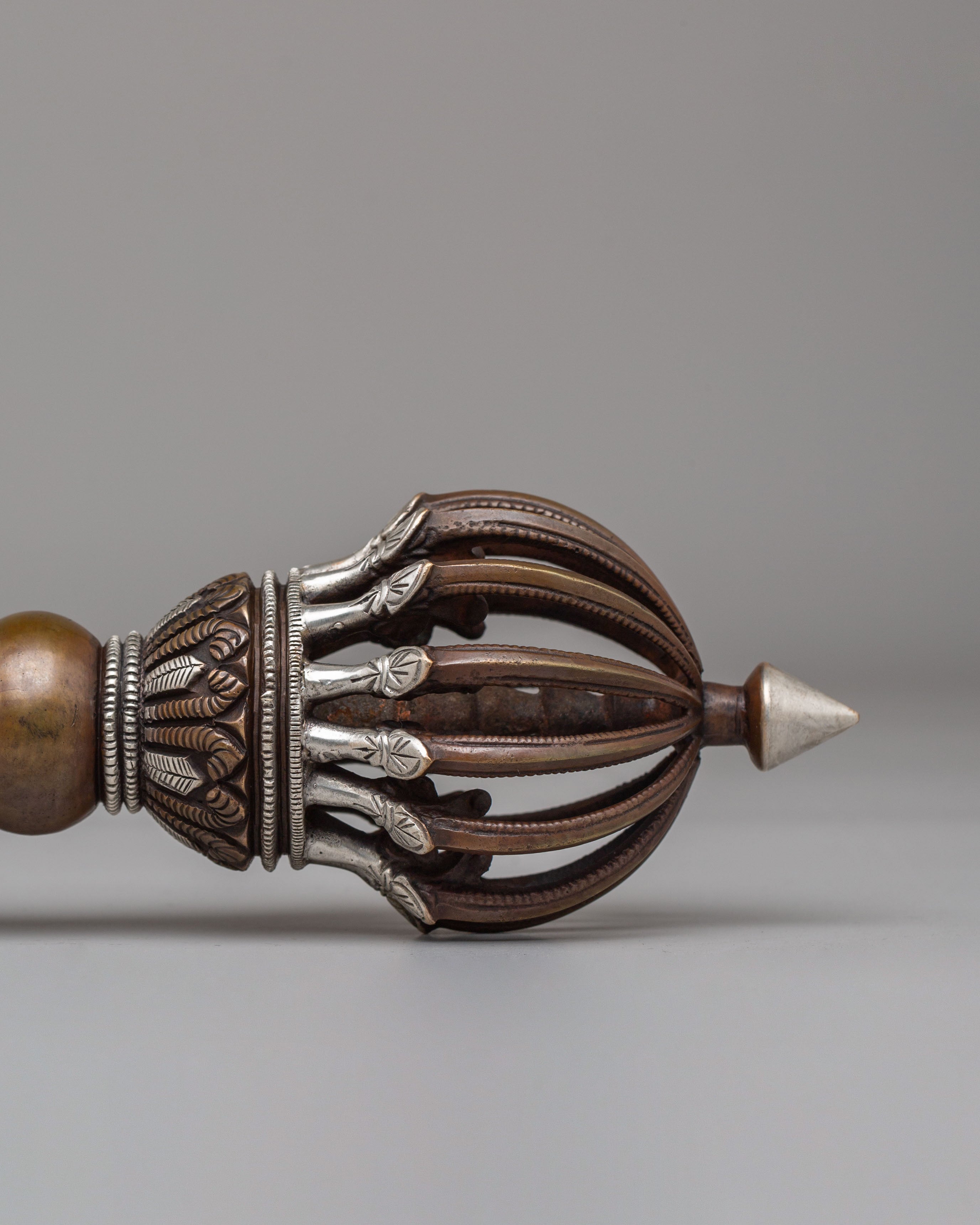 Handcrafted Tibetan Vajra for Ritual | Symbol of Power & Enlightenment