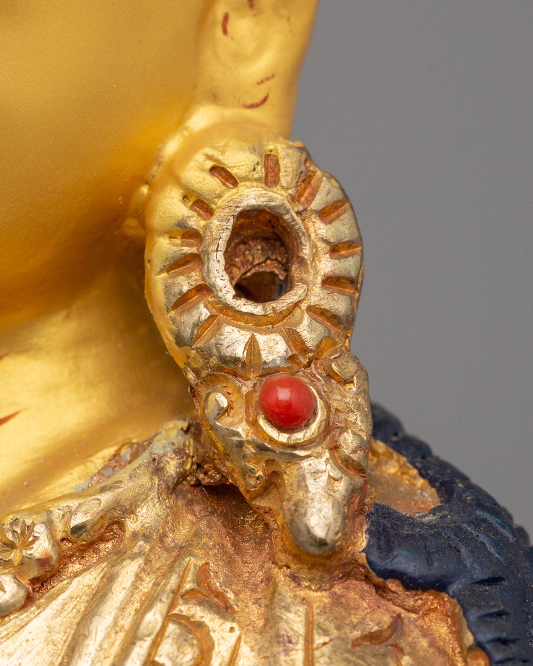 Vajrayana Guru Rinpoche Statue | Himalayan Buddhist Decor