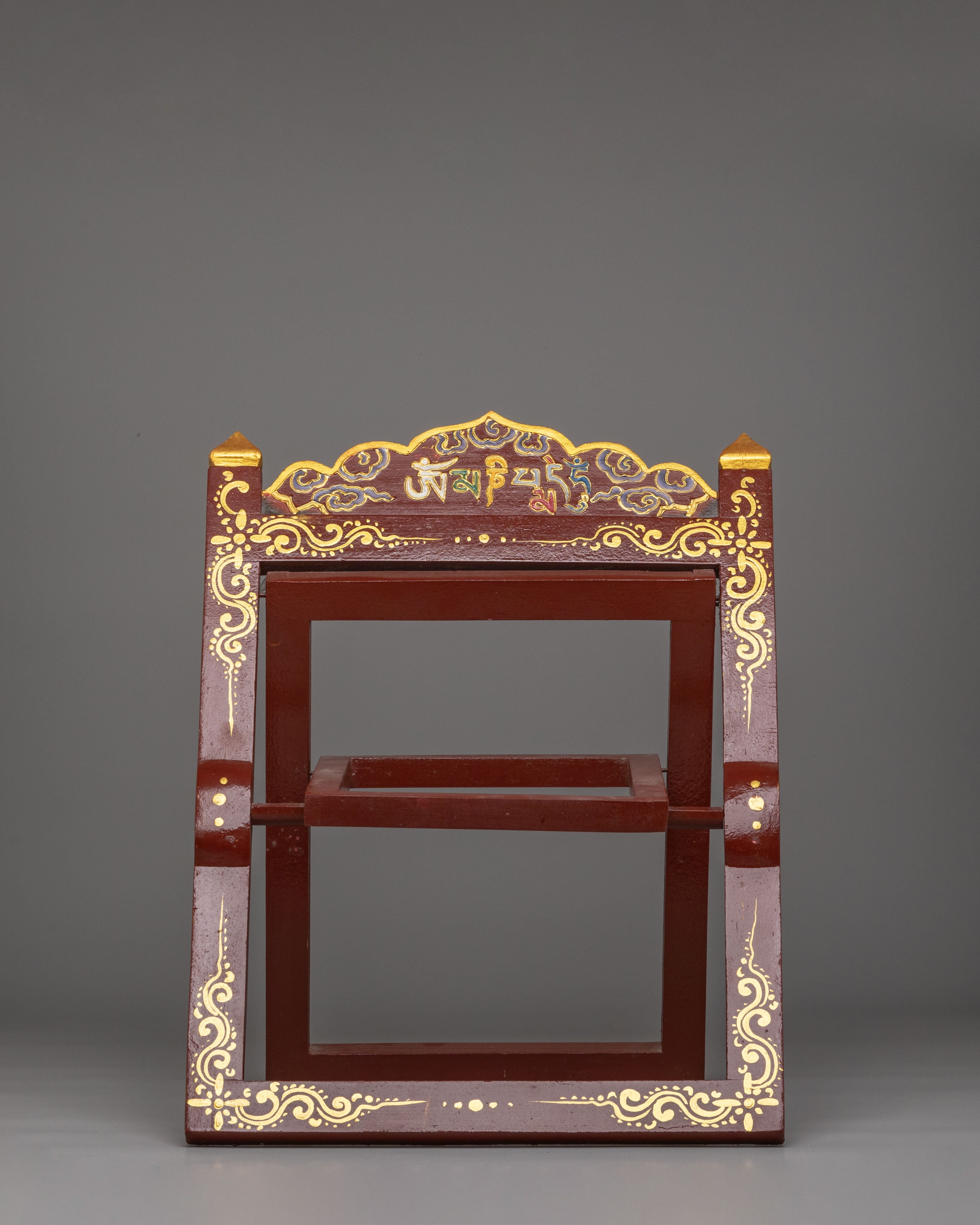 Decorative Book Stand | Handcrafted Spiritual Decor