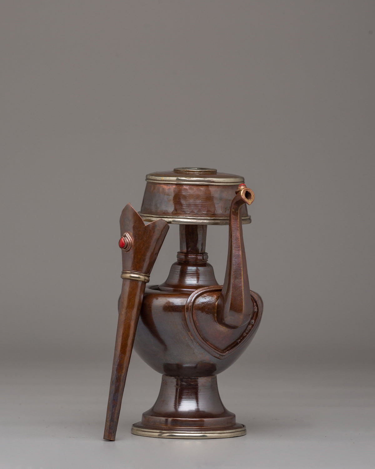 Tibetan Bhumba For Ritual | Handcrafted Sacred Offering Vessel
