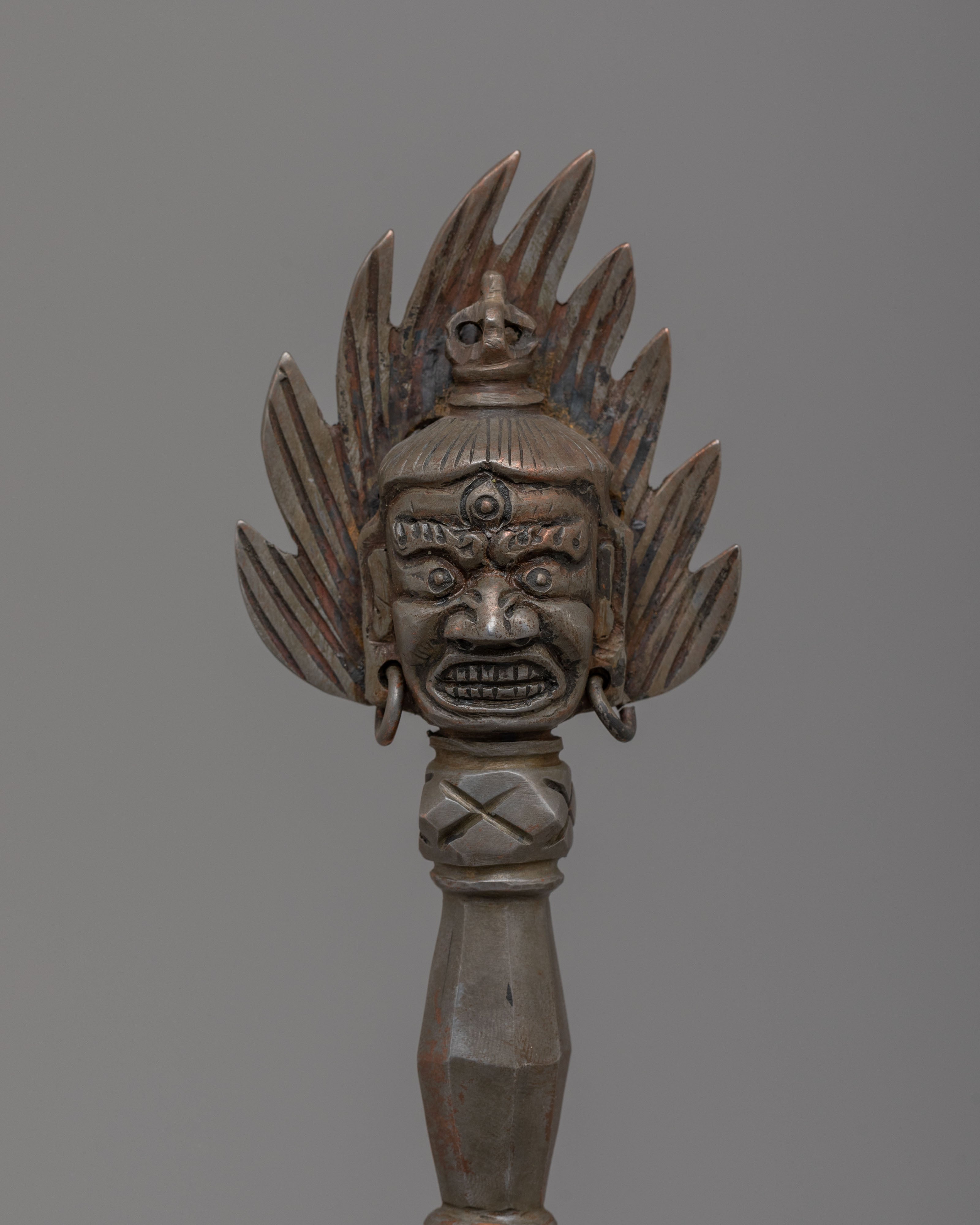 Vajrayana Three Sided Phurba | Symbol of Power, Purification, and Spiritual Protection
