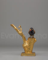 Golden Bird Statue 