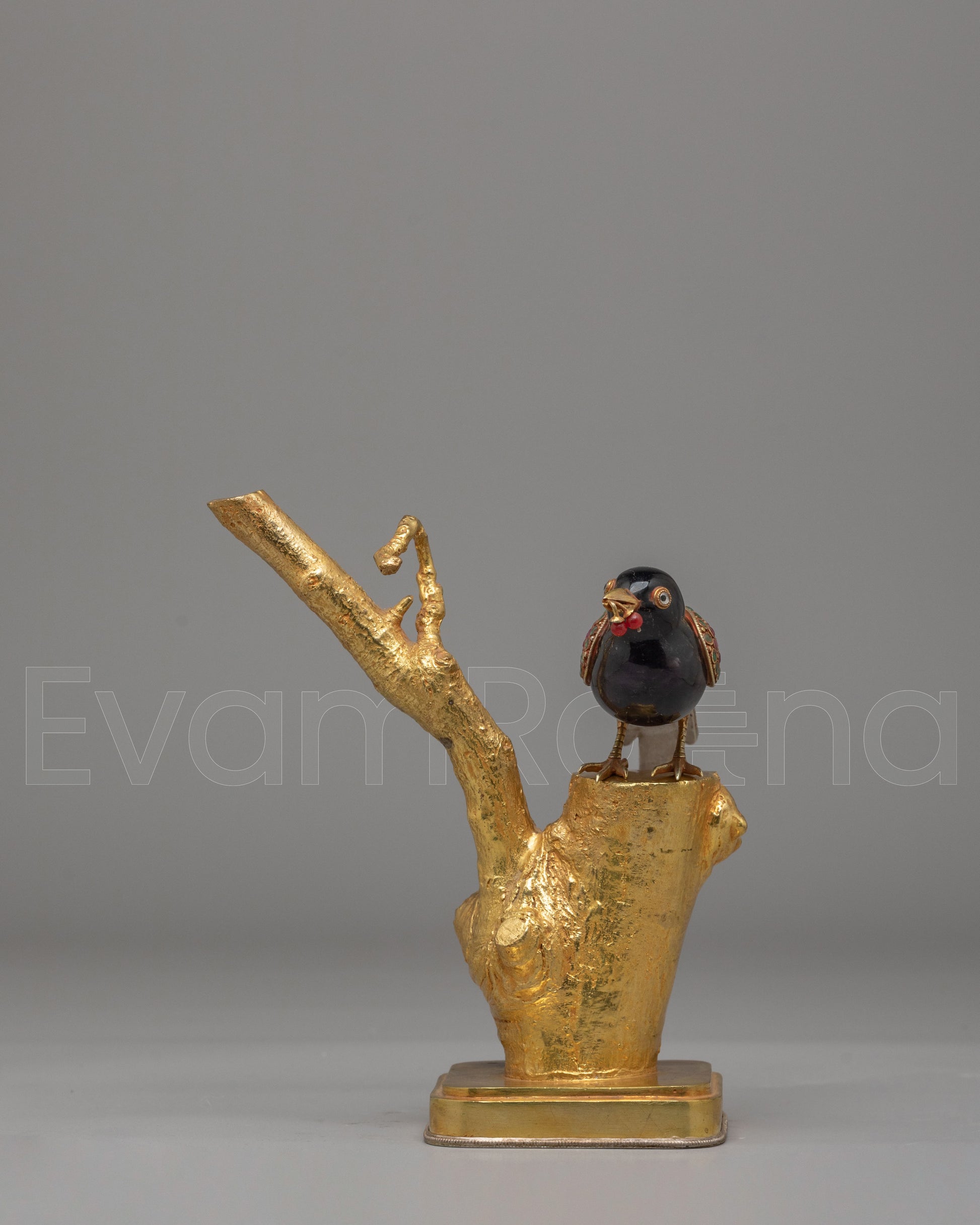 Golden Bird Statue 