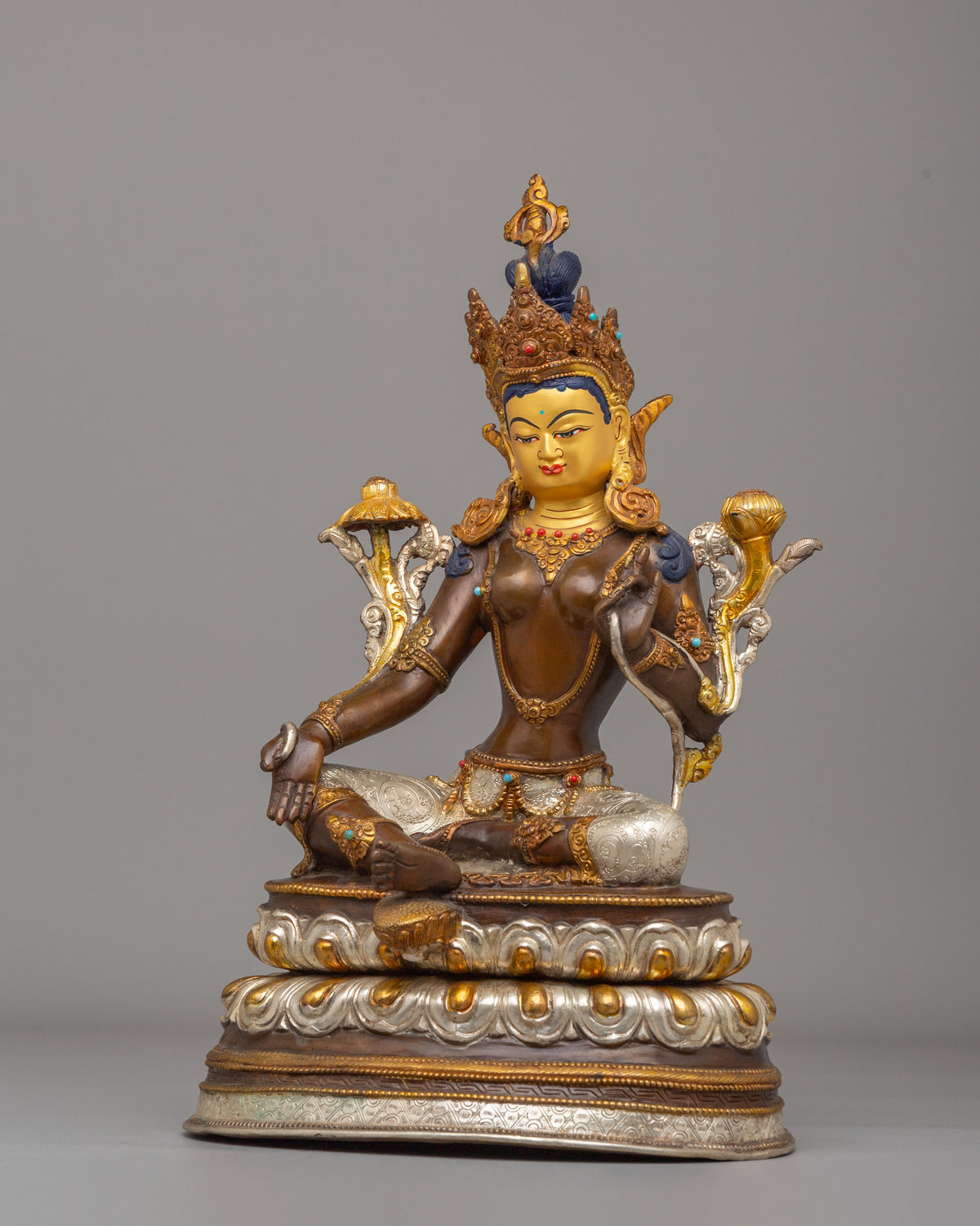 Tibetan Healing Green Tara Statue | A Symbol of Compassion & Swift Action