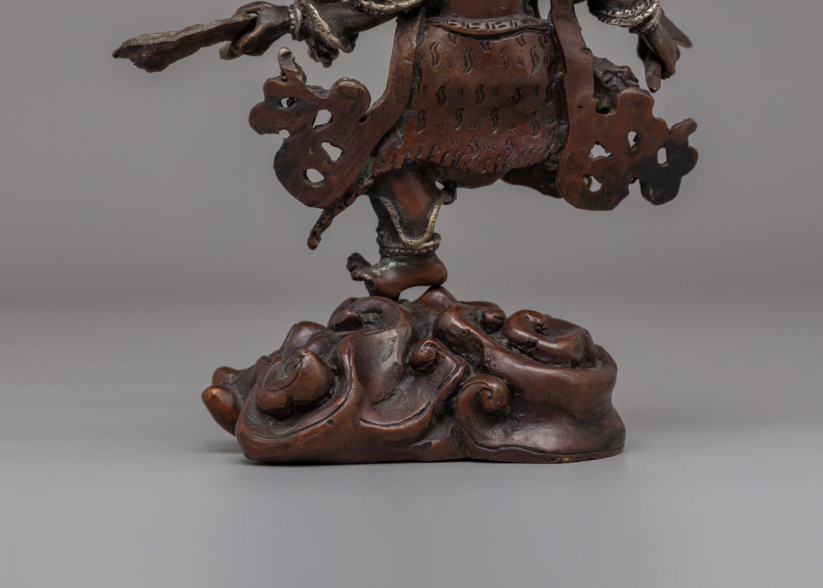 Uchusma Buddhist Protective Deity Statue | Tibetan Vajrayana Art