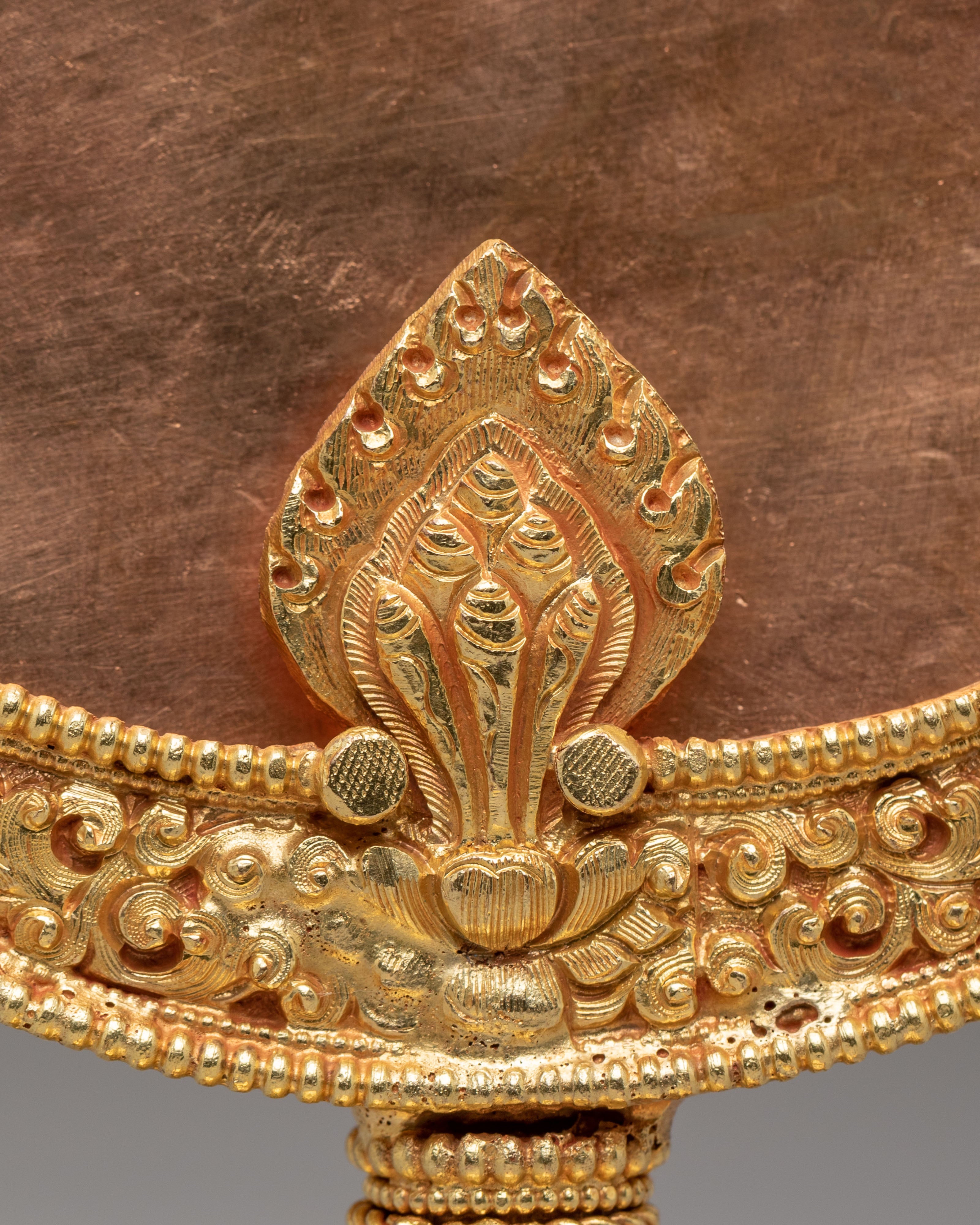 Buddhist Melong Mirror | Handcrafted Spiritual Decor