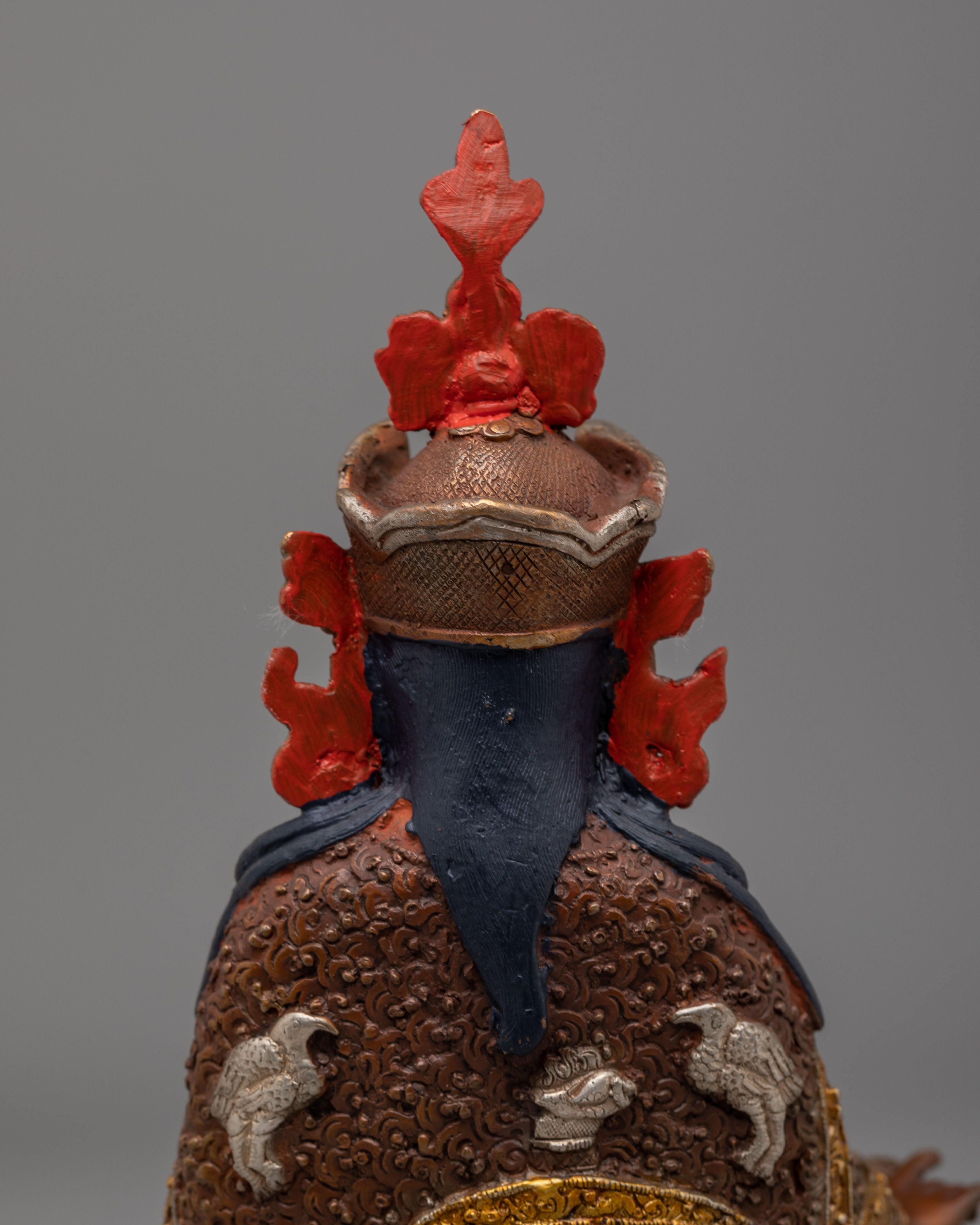 Spiritual Tibetan Guru Rinpoche Statue | Enlightened Master