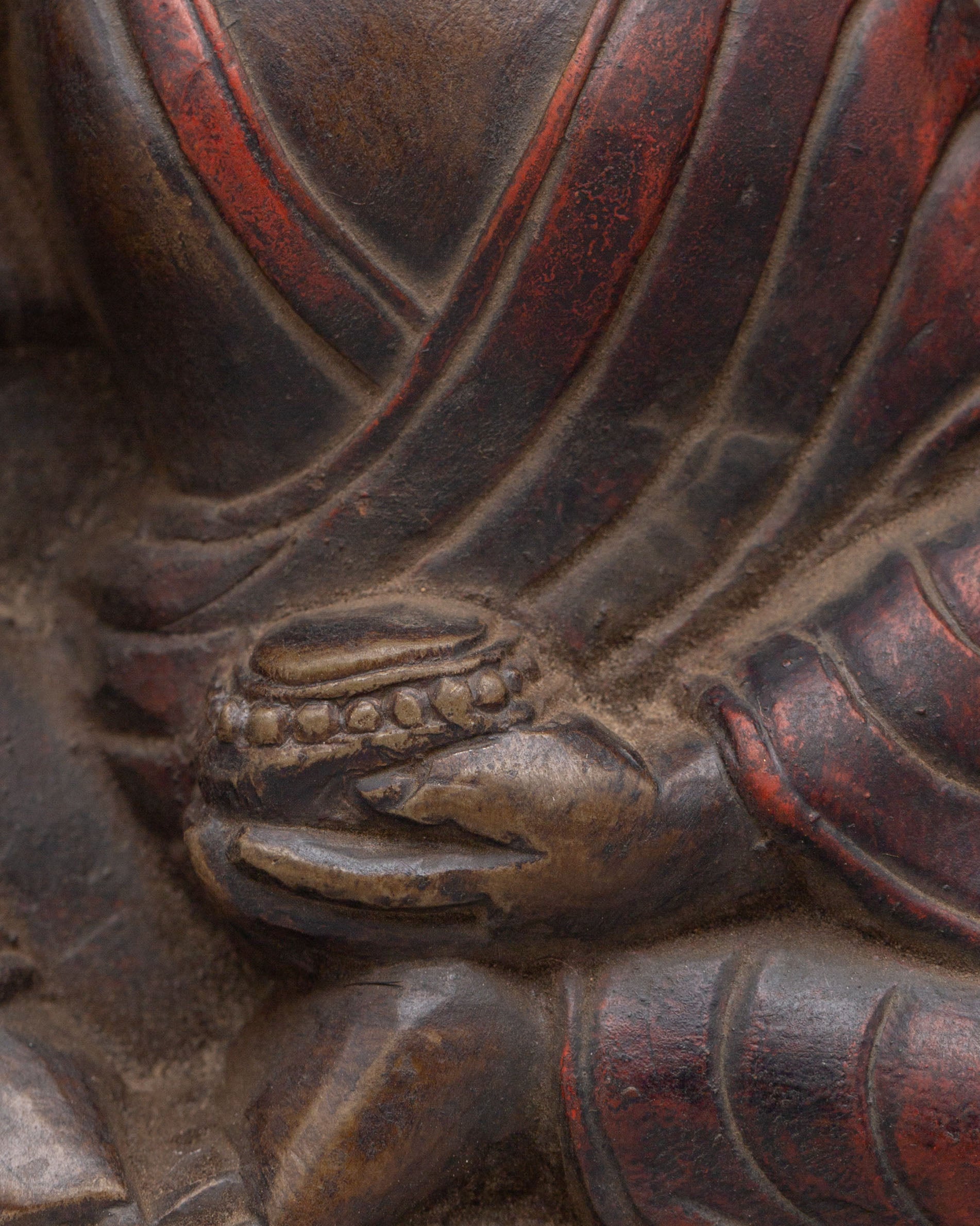 Traditional Milarepa Statue | Tibetan Master of Meditation